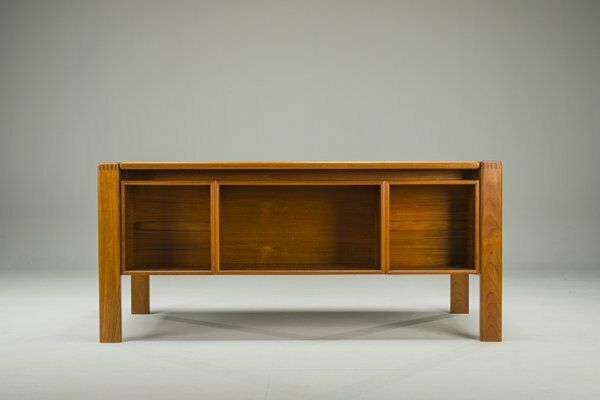 1766.0 Mid Century Teak Freestanding Desk From Gv Møbler, 1960s photo