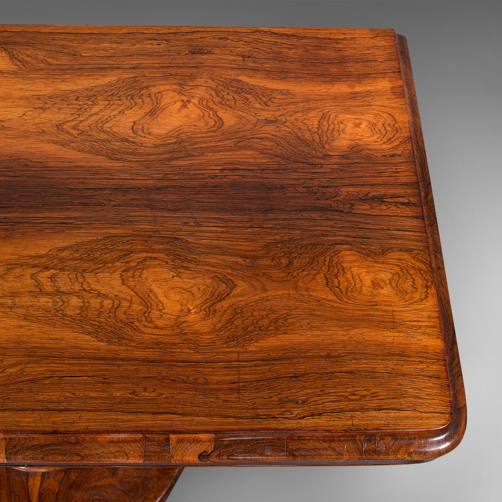Folding Card Table, Rosewood, Games, Bridge, Newly Restored, Victorian photo vinterior