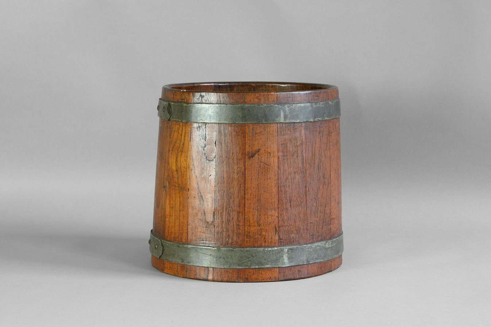 Wooden Planter, 1930s, Walnut, Vintage