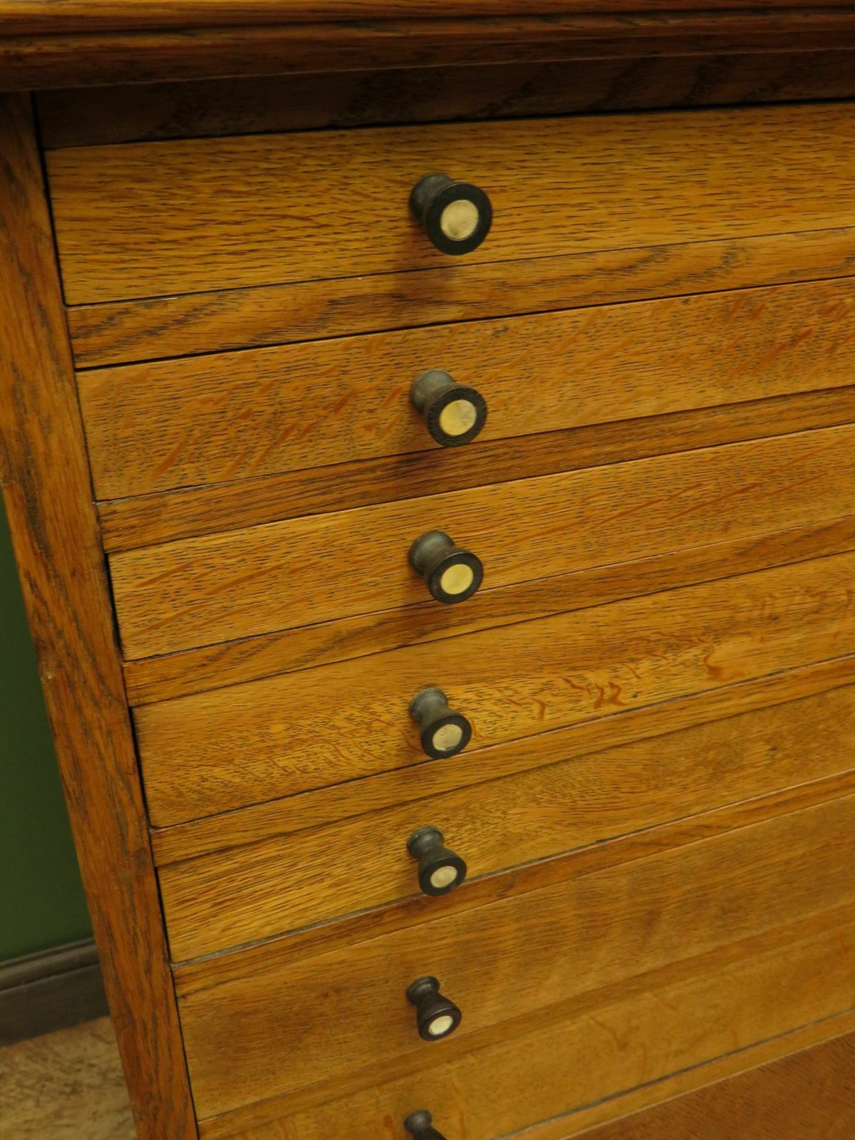 Antique Collectors Dentists Chest, With Stained Glass, Fully Restored photo buy