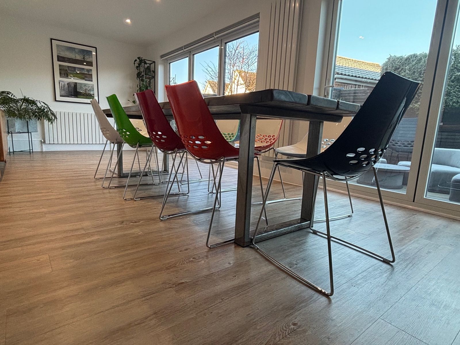 Calligaris Italian Modern Jam Chairs, 10 Available, £100 Each photo vinterior