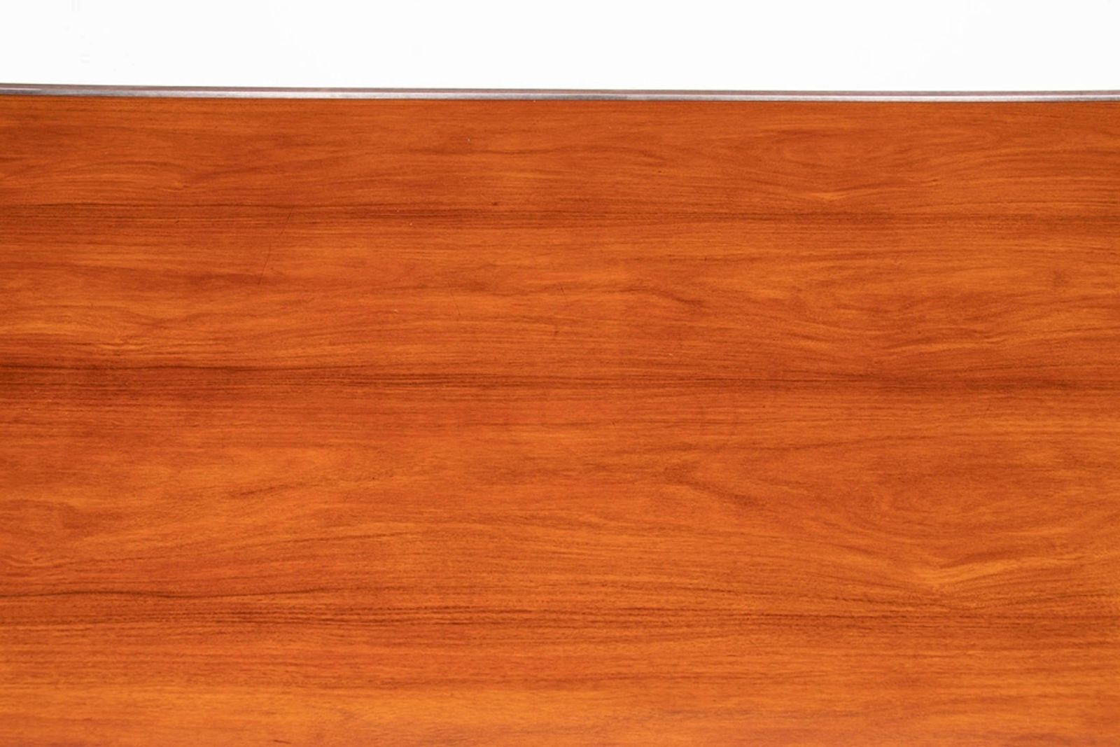 Preben Fabricius And Jorgen Kastholm Chrome And Rosewood Desk By Bo Ex photo vinterior