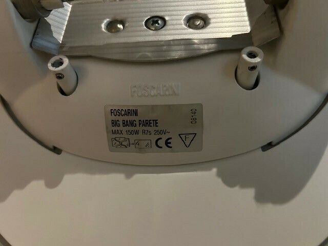Foscarini Big Bang Wall/Ceiling Light In Red photo Lighting