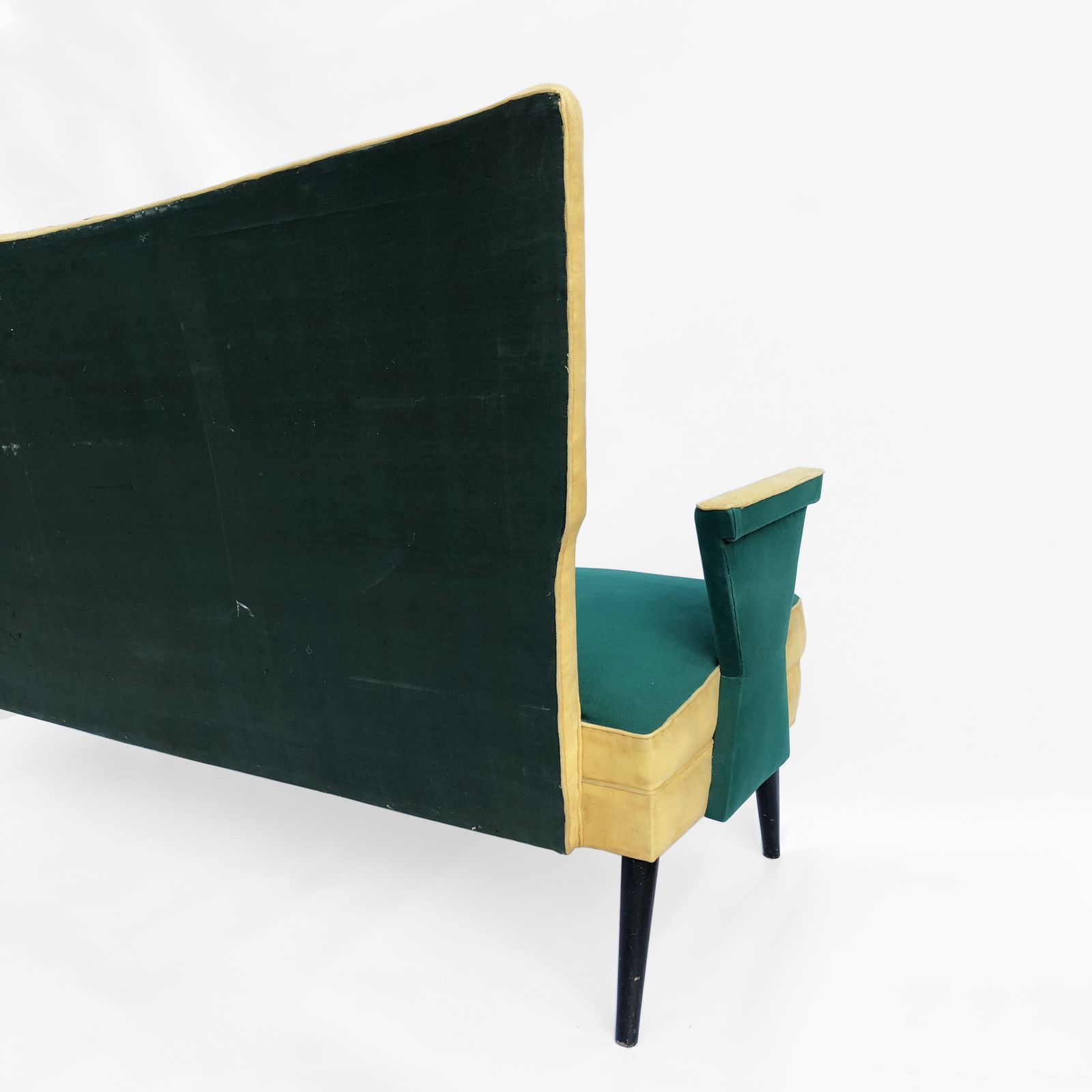 Designer Mid Century Modern Italian Love Seat Sofa 1960s photo buy