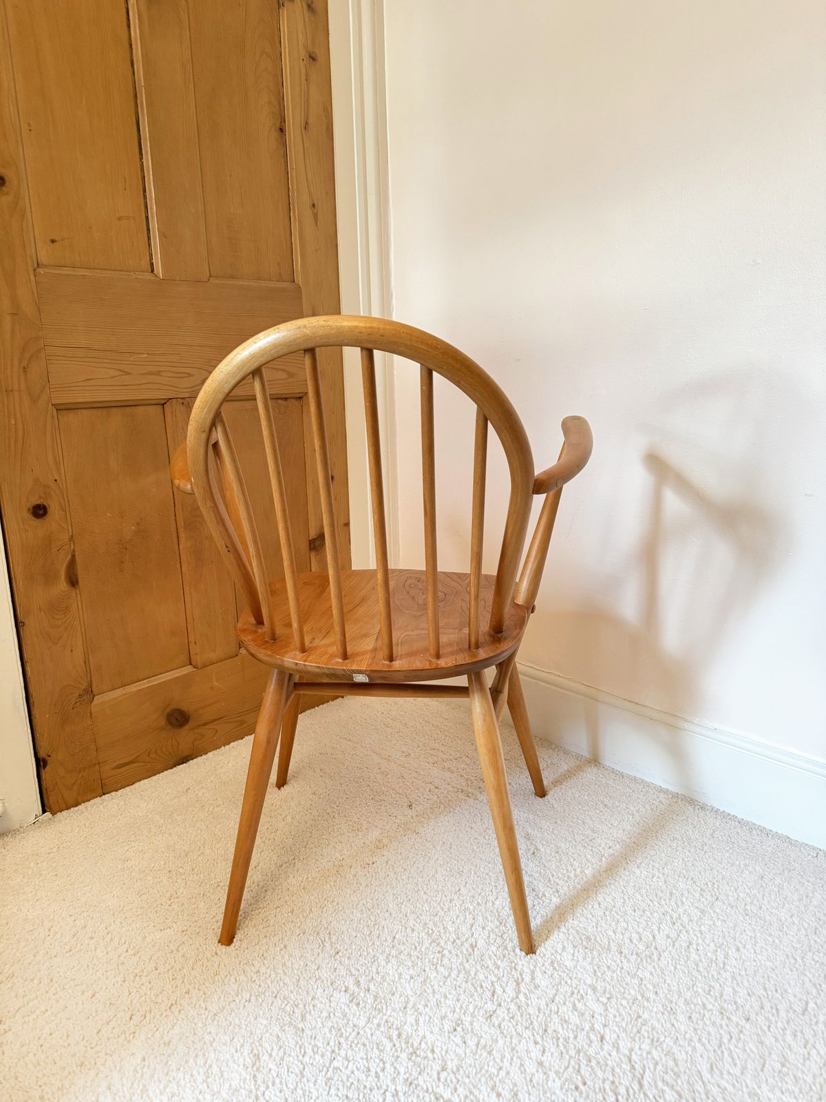 Original Vintage Ercol Windsor 370a Carver Chair photo 275.0