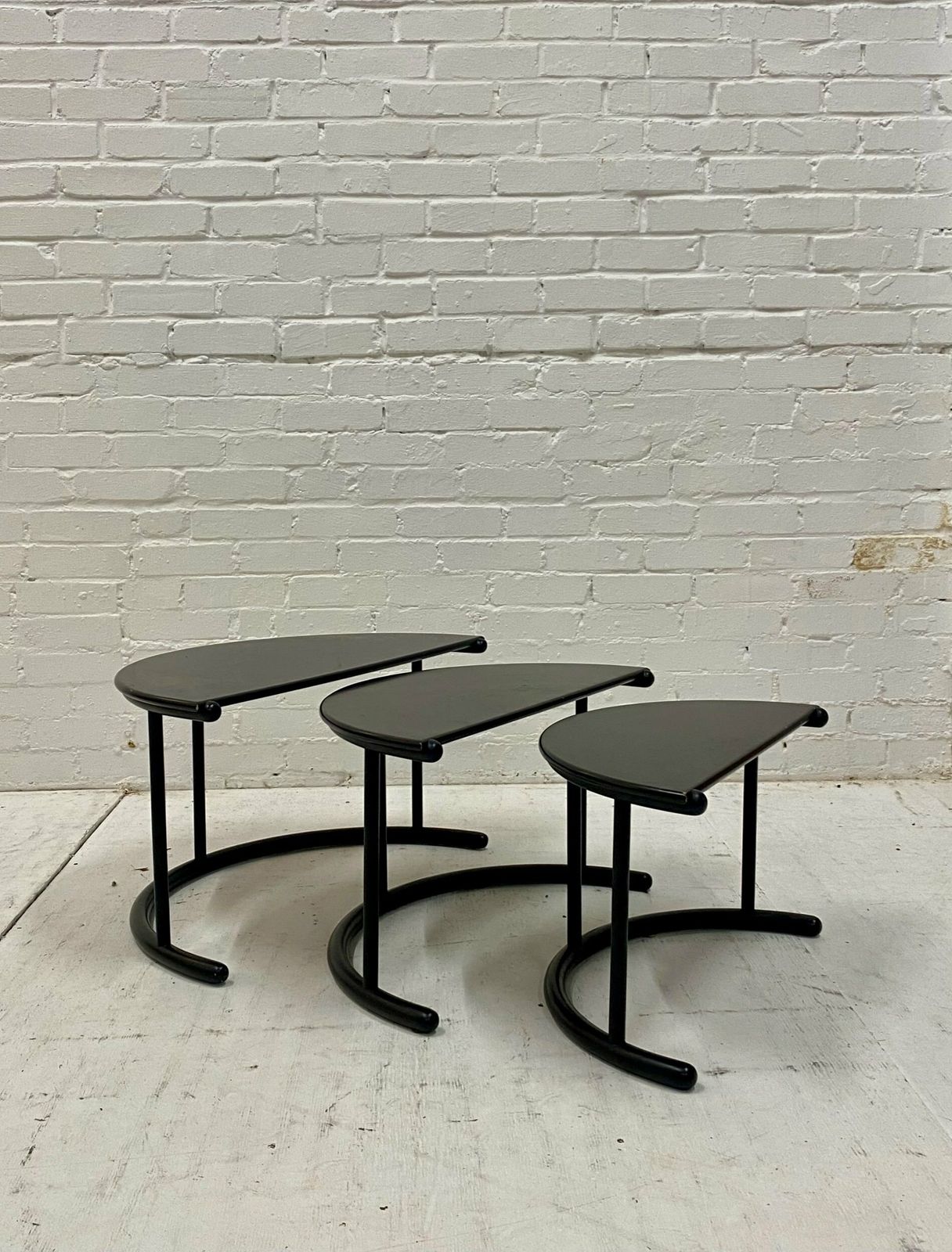 'Tria' Tables By Gianfranco Frattini For Acerbis, 1980