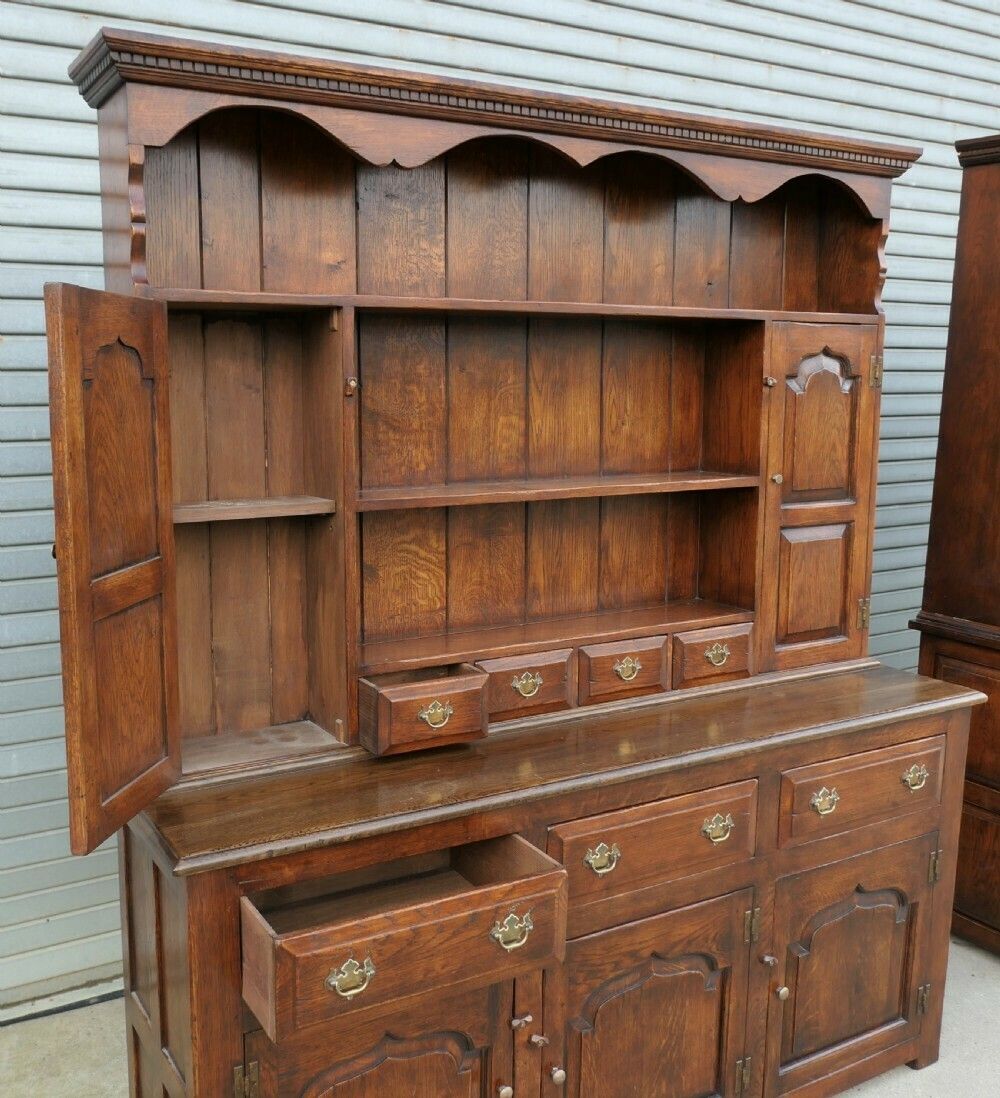 Artisan Hand Made Period Oak Style Dresser photo for sale