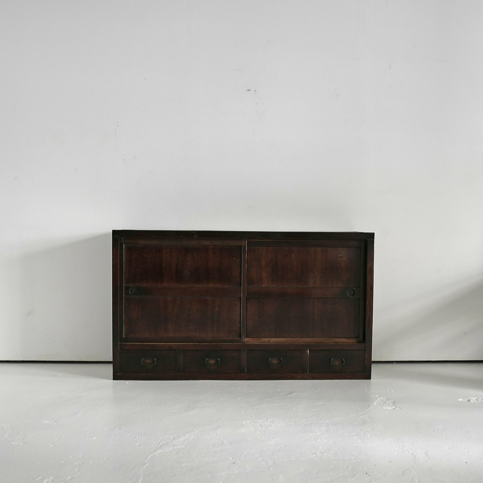 Large Early Meiji Period Japanese Tansu/Sideboard