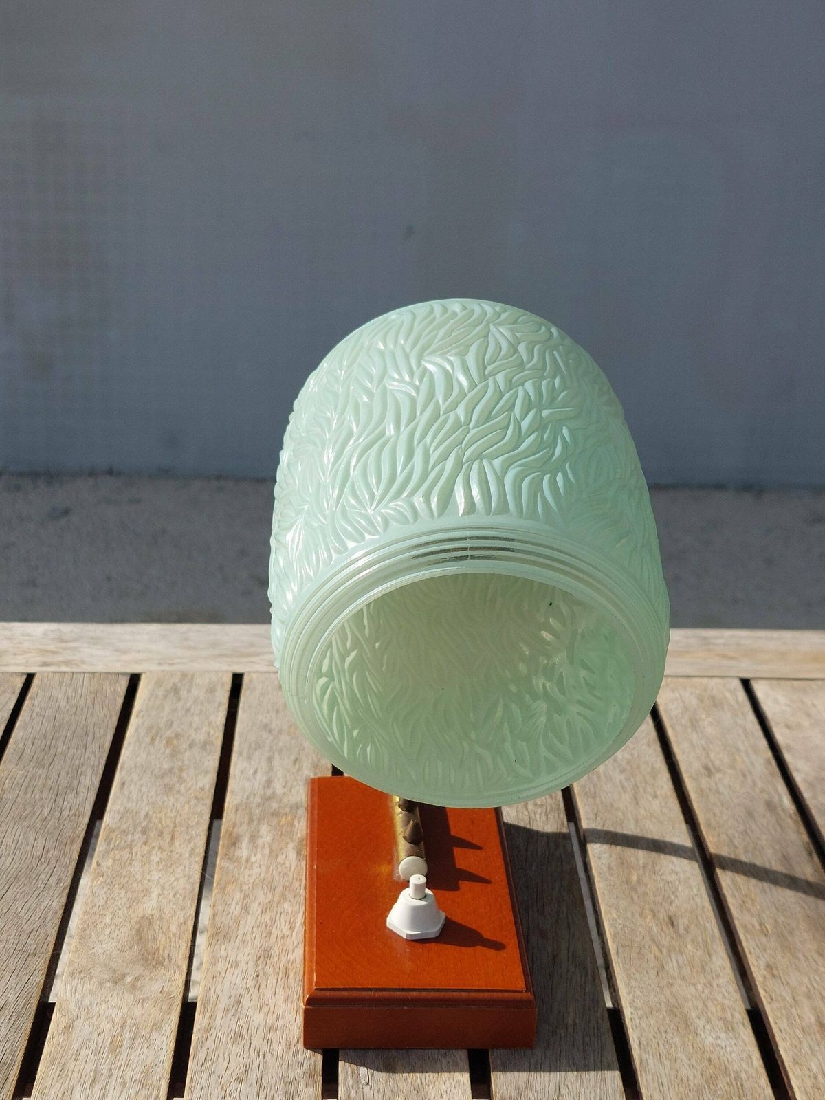 Vintage Bedside Lamp / Vintage Night Light / Vintage Nightstand Lamp / Mcm Bedside Lamp / Mcm Desk Lamp / Mcm Night Light / Yugoslavia /70's photo vinterior