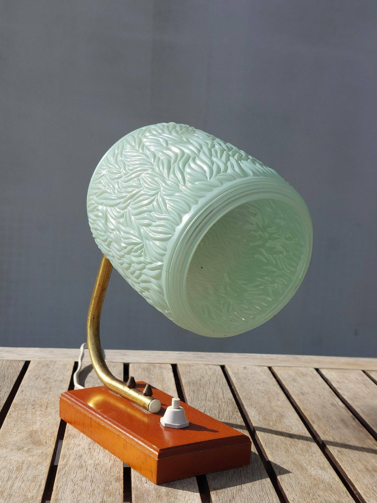 photo for sale Vintage Bedside Lamp / Vintage Night Light / Vintage Nightstand Lamp / Mcm Bedside Lamp / Mcm Desk Lamp / Mcm Night Light / Yugoslavia /70's