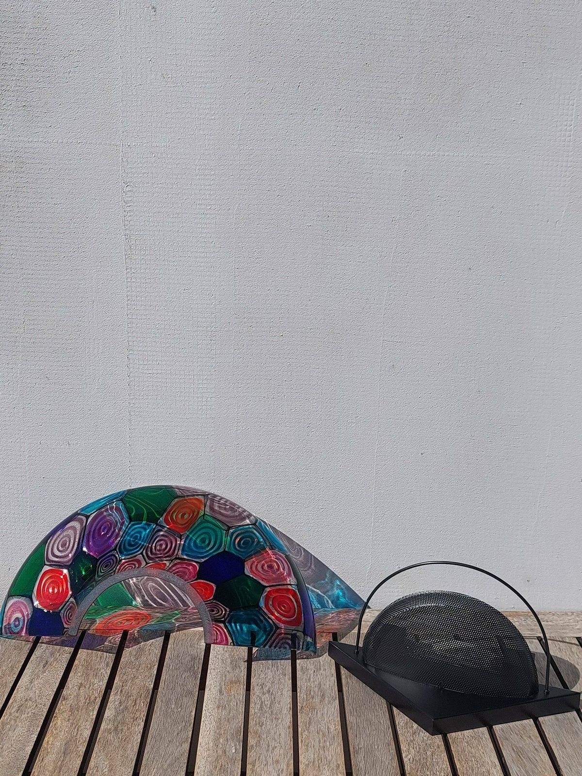 Murano Wall Lamp / Leucos Wall Lamp / Murano / Mcm Murano Wall Lamp / Mcm Wall Light / Murano Lightning / Mcm Lightning / Italy / 70's photo for sale