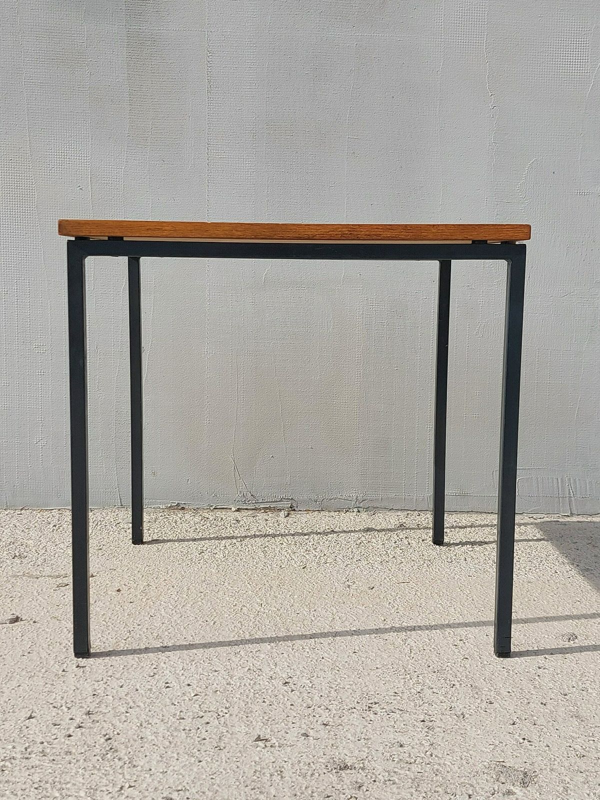 Vintage Industrial Side Table/Stol Kamnik/Designer Side Table/Mcm Industrial Side Table/Vintage Side Table/Industrial Style/Yugoslavia/70's photo furniture