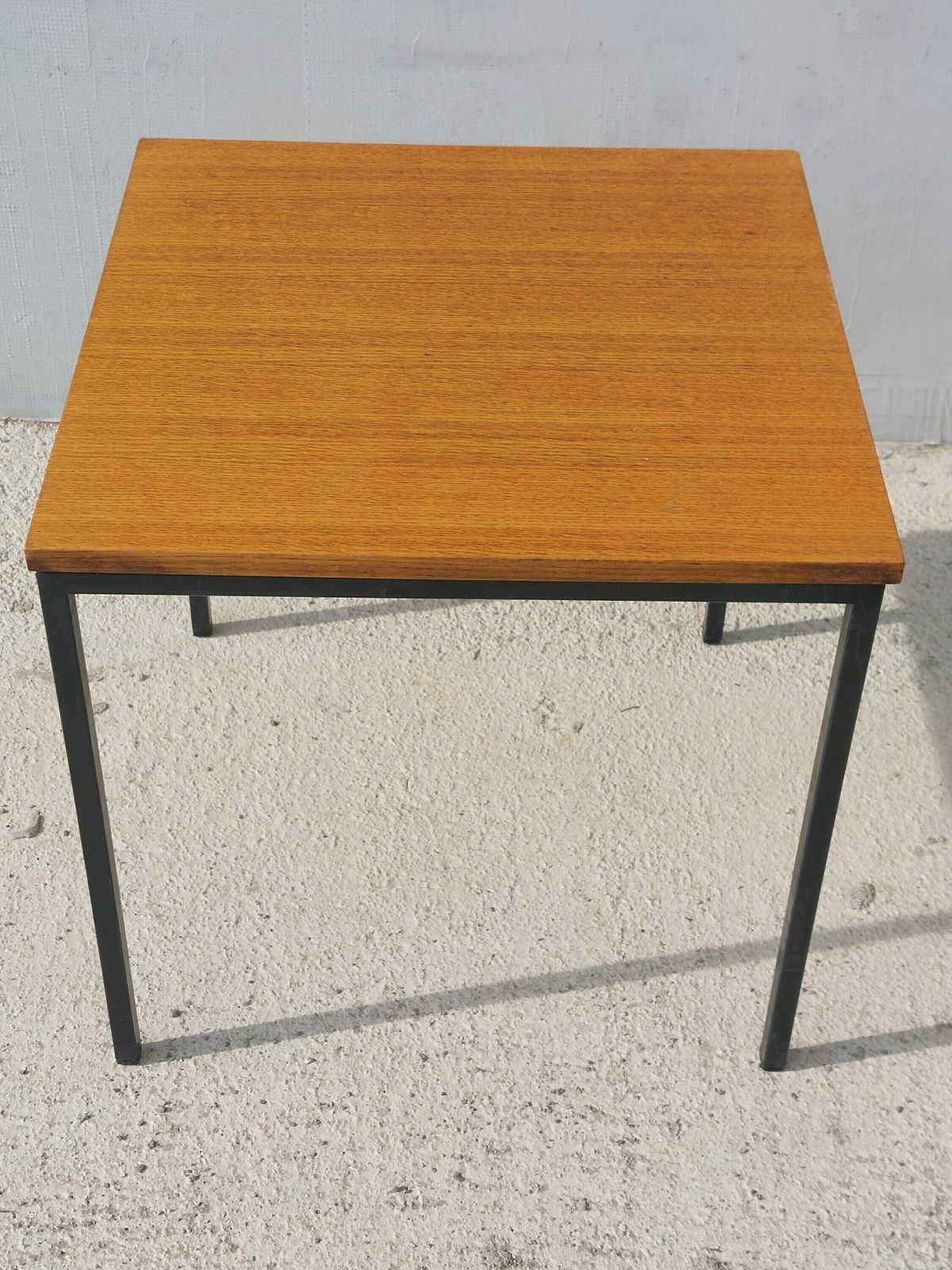 photo furniture Vintage Industrial Side Table/Stol Kamnik/Designer Side Table/Mcm Industrial Side Table/Vintage Side Table/Industrial Style/Yugoslavia/70's