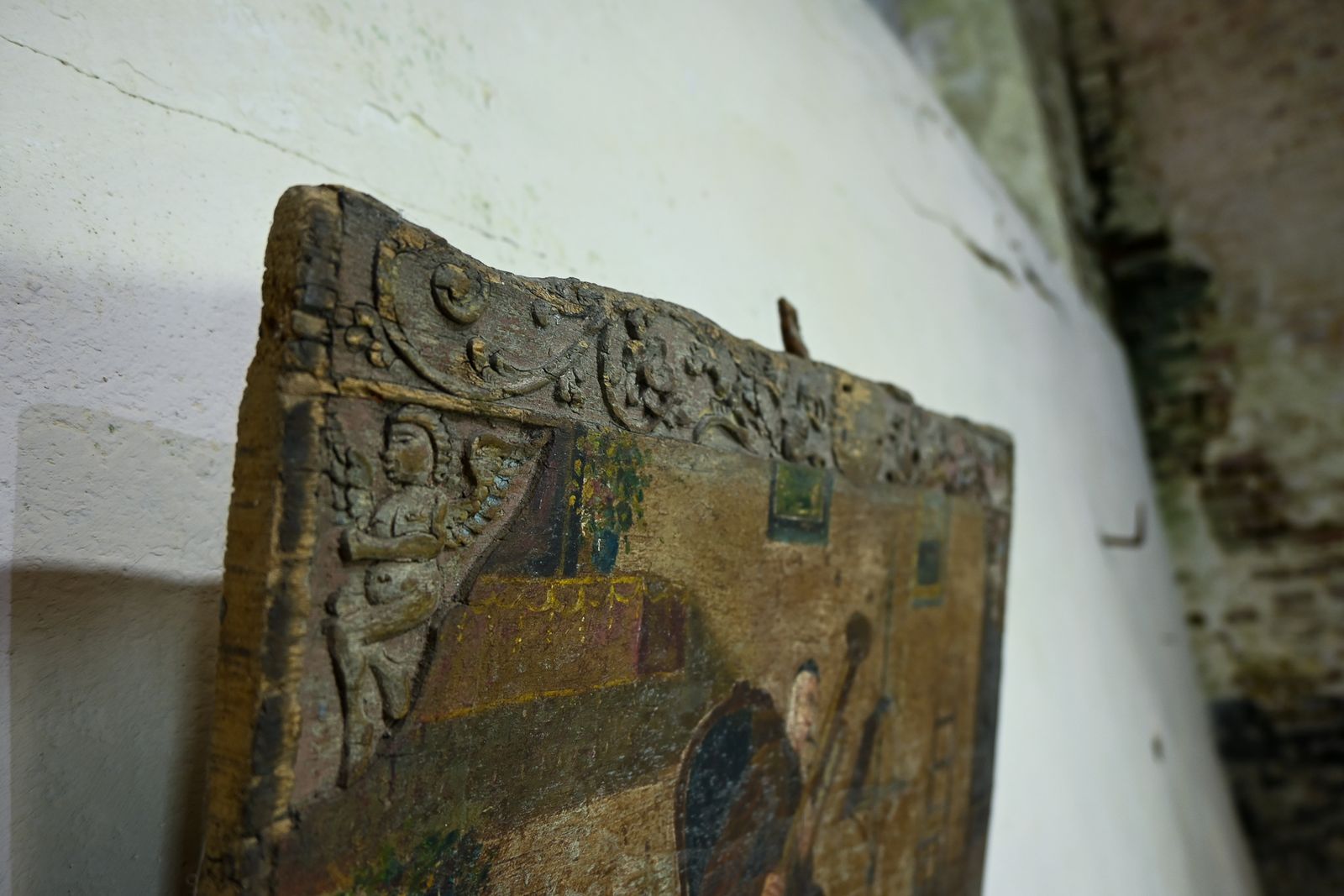 An Early 19th Century Oil On Board Painting photo for sale