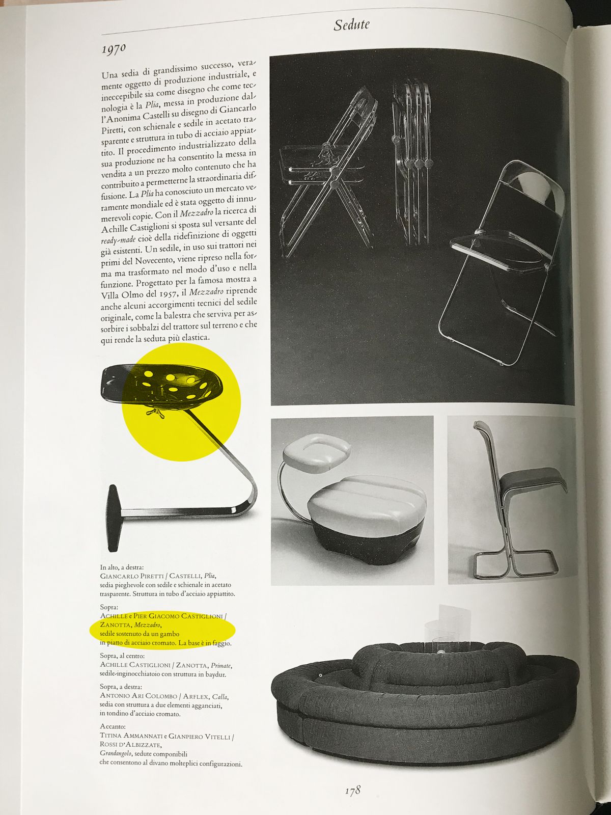 Italian "Mezzadro" Design Achille E Pier Giacomo Castiglioni For Zanotta Stools, 1960s photo 3590.0