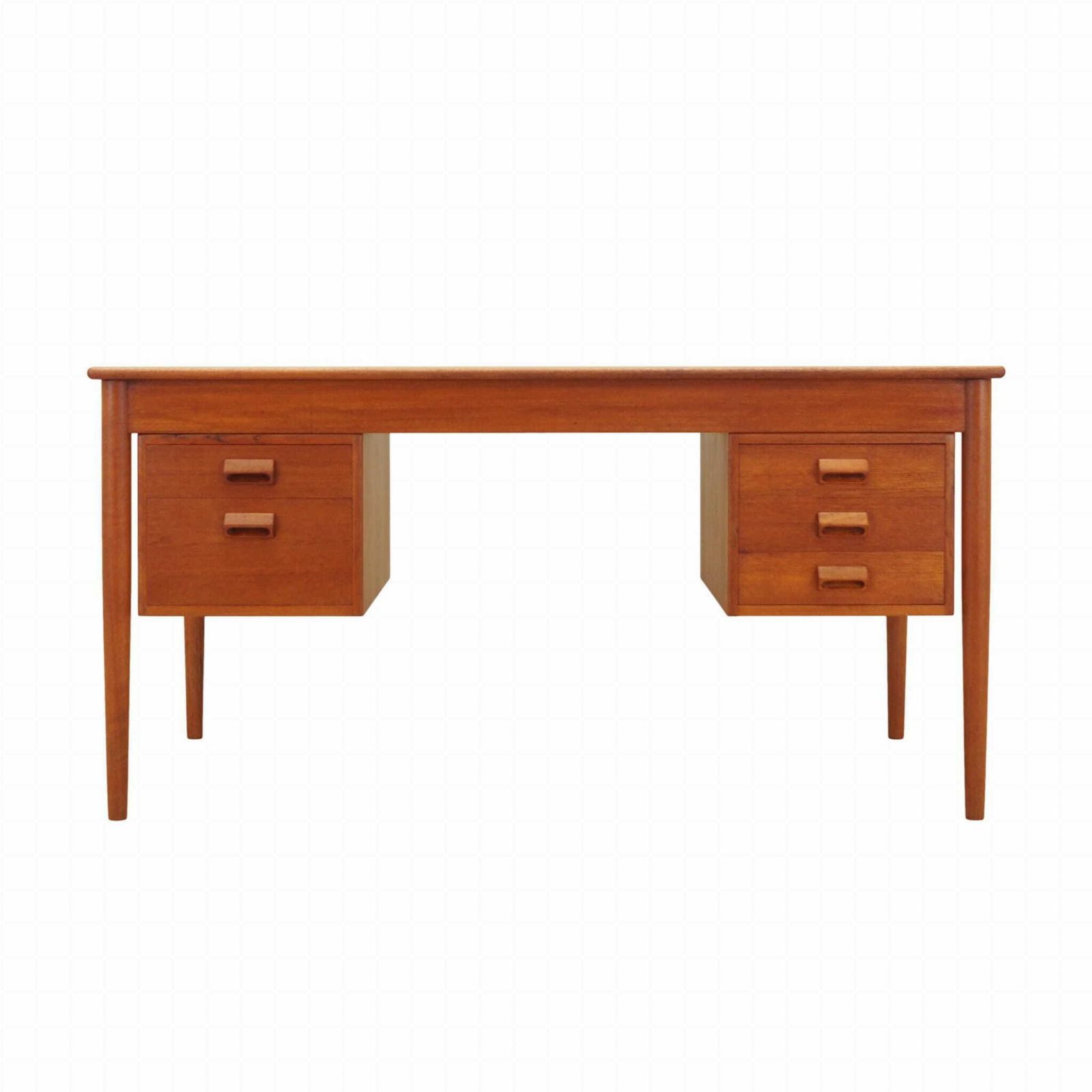 Teak Desk, Danish Design, 1960s, Designer: Børge Mogensen, Manufacturer: Søborg Møbler
