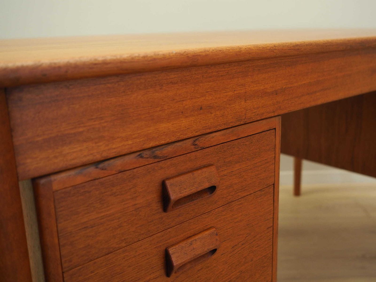Meubels Teakhouten Bureau, Deens Design, Ca. Jaren 1960, Ontwerper: Børge Mogensen, Fabrikant: Søborg Møbler photo