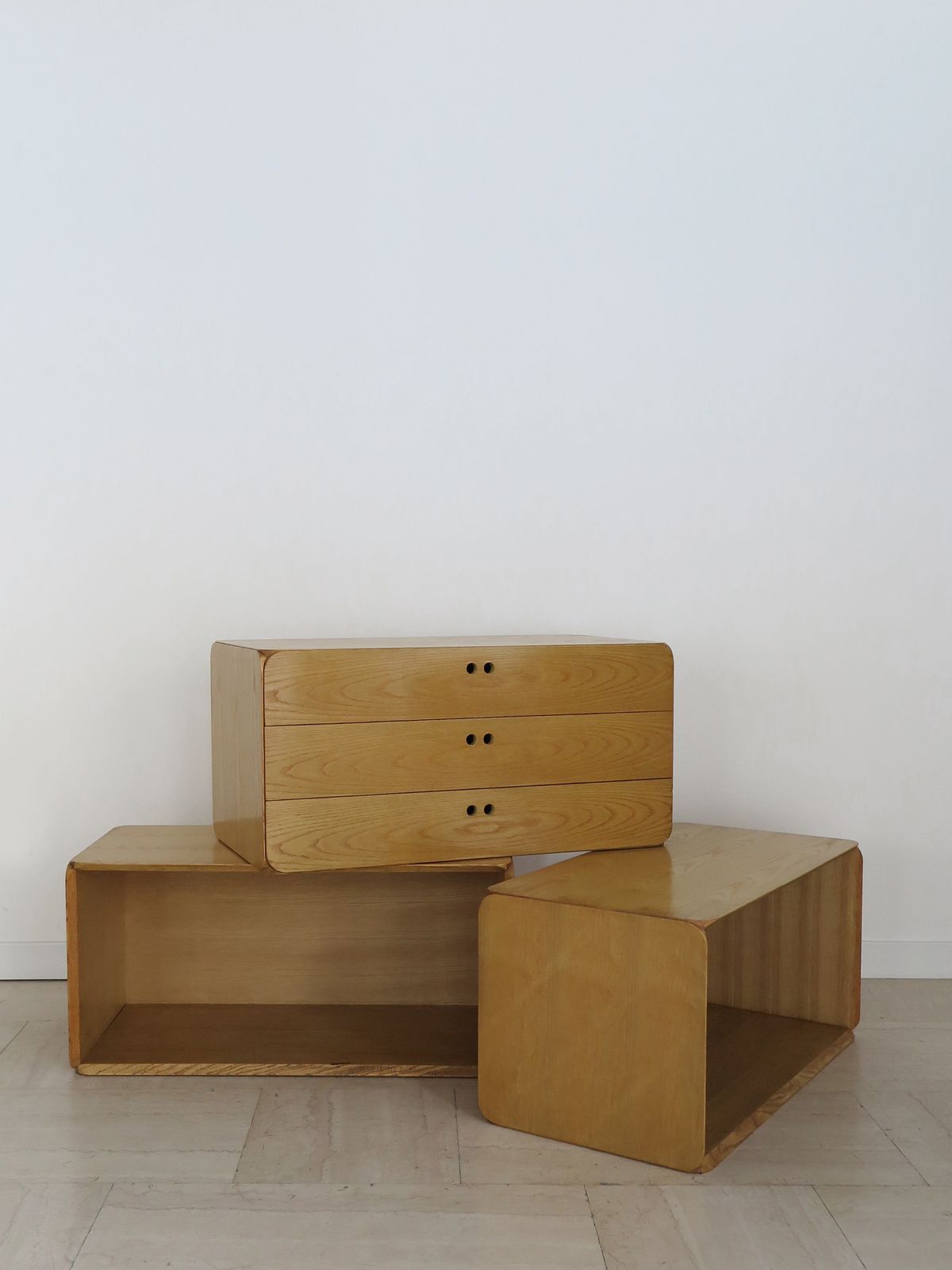 photo vinterior Derk Jan De Vries For Maisa Italian Samara Model Bookcase 1970s