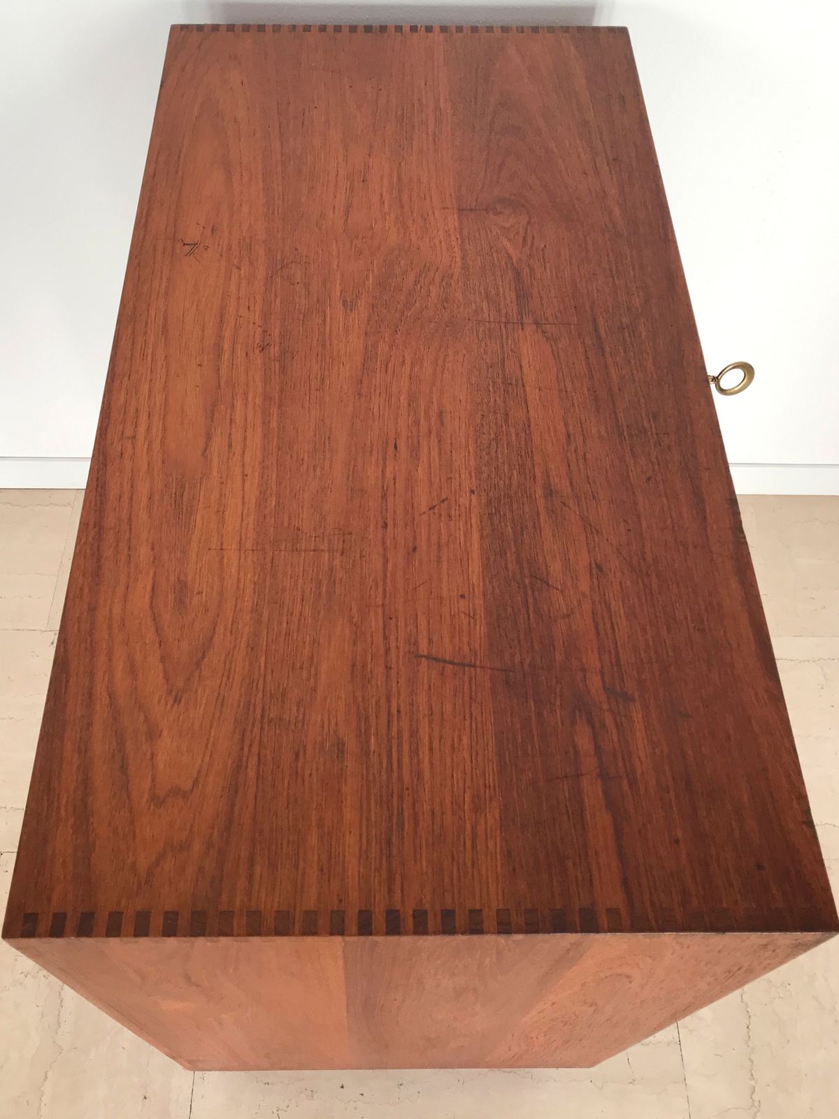 Scandinavian Teak Bar Cabinet Design Peter Hvidt & Orla Molgaard Nielsen 1960s photo buy
