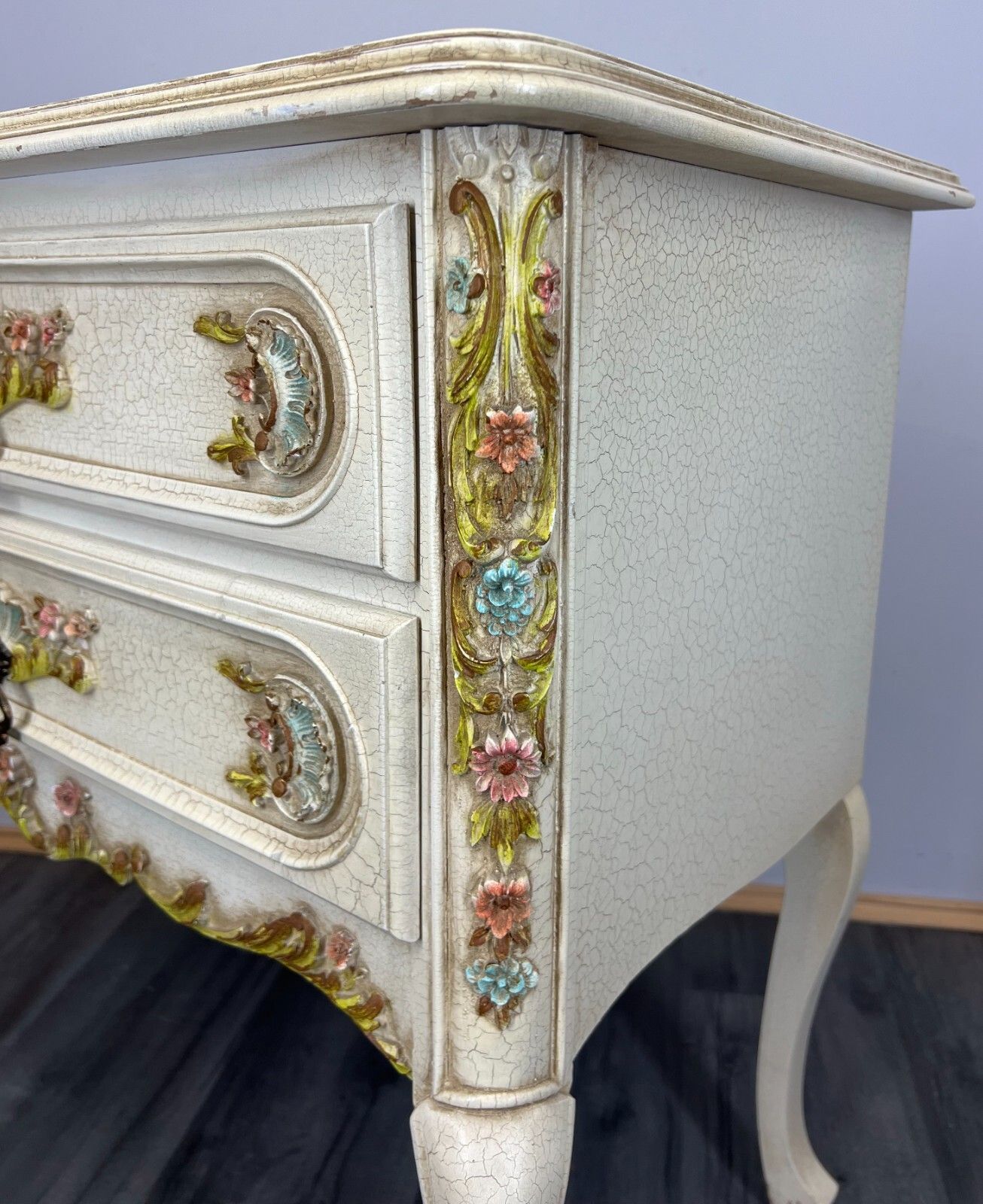 photo furniture Shabby Chic French Louis XIV Chest Of Drawers Sideboard Cabinet Storage Lot 3467