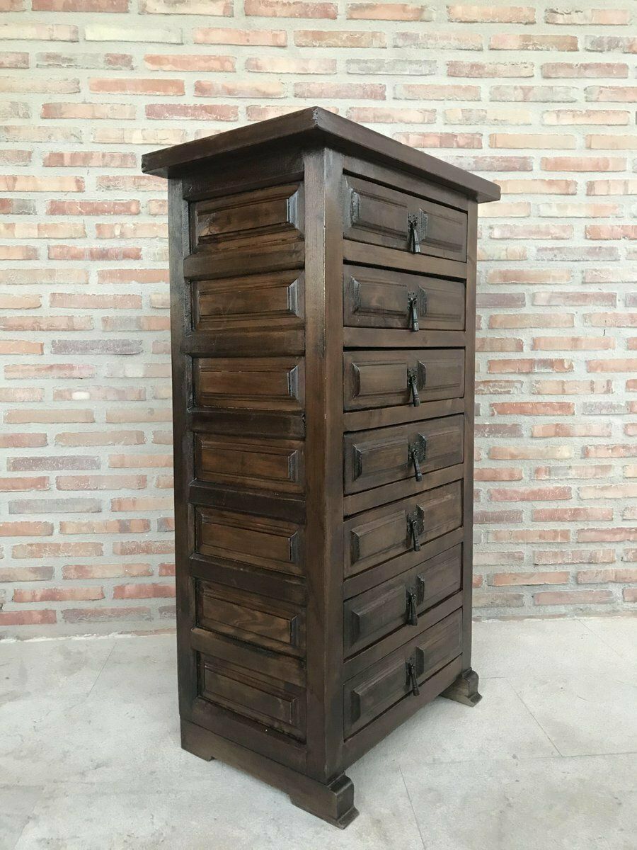 Antique Spanish Carved Walnut Tuscan Sifonier photo buy