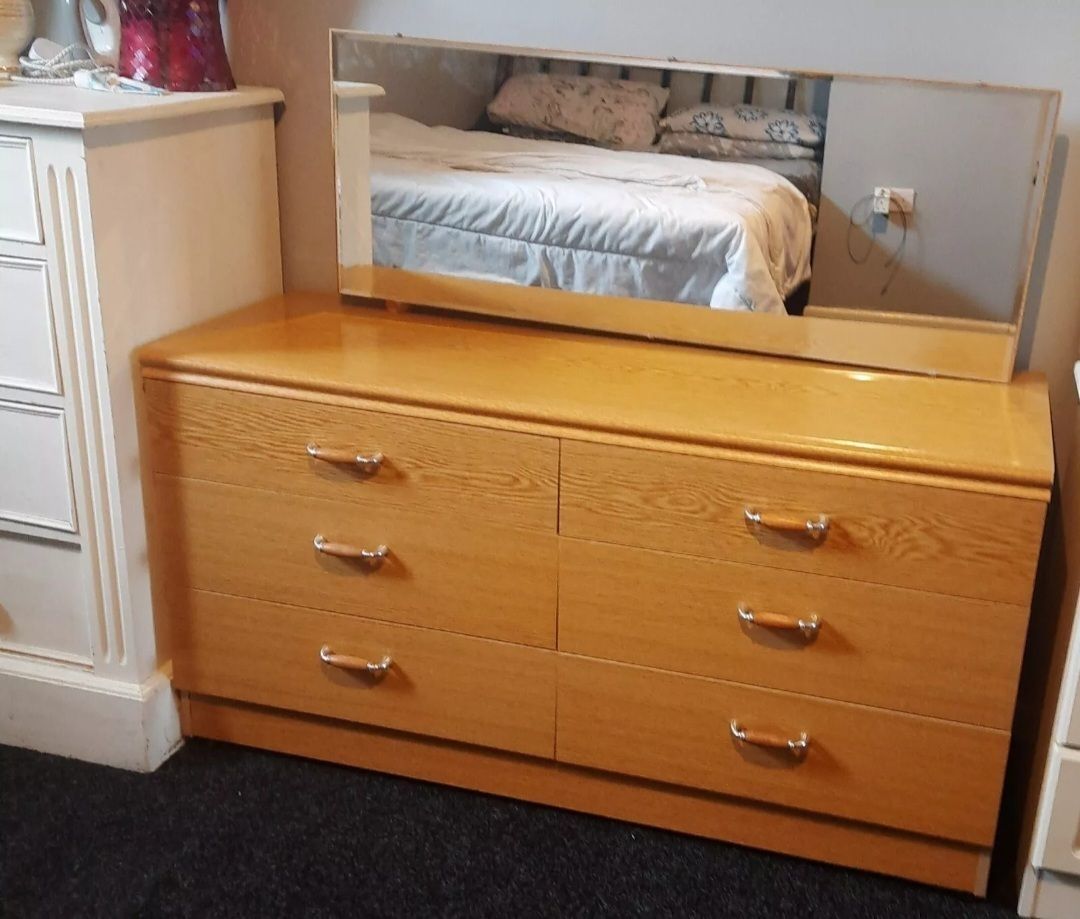 Mid Century Six Drawer Mid Century Sideboard photo furniture