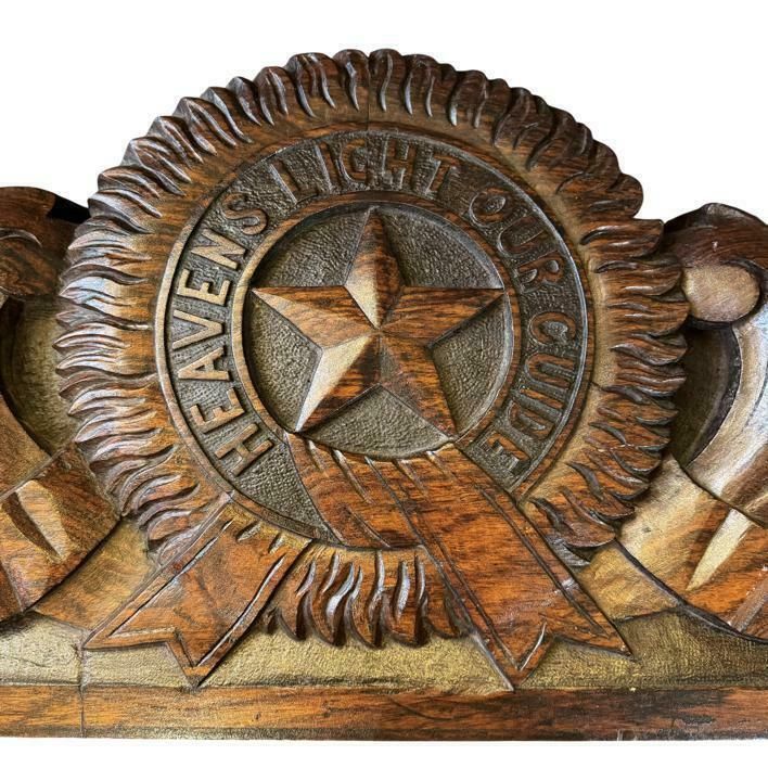 Most Exalted Order Of The Star Of India Carved Pediment photo furniture