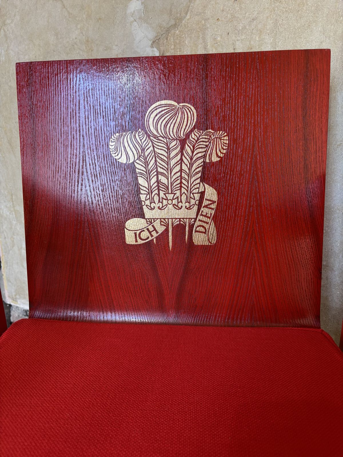 Pair Of Prince Of Wales Investiture Chairs By Lord Snowden photo buy