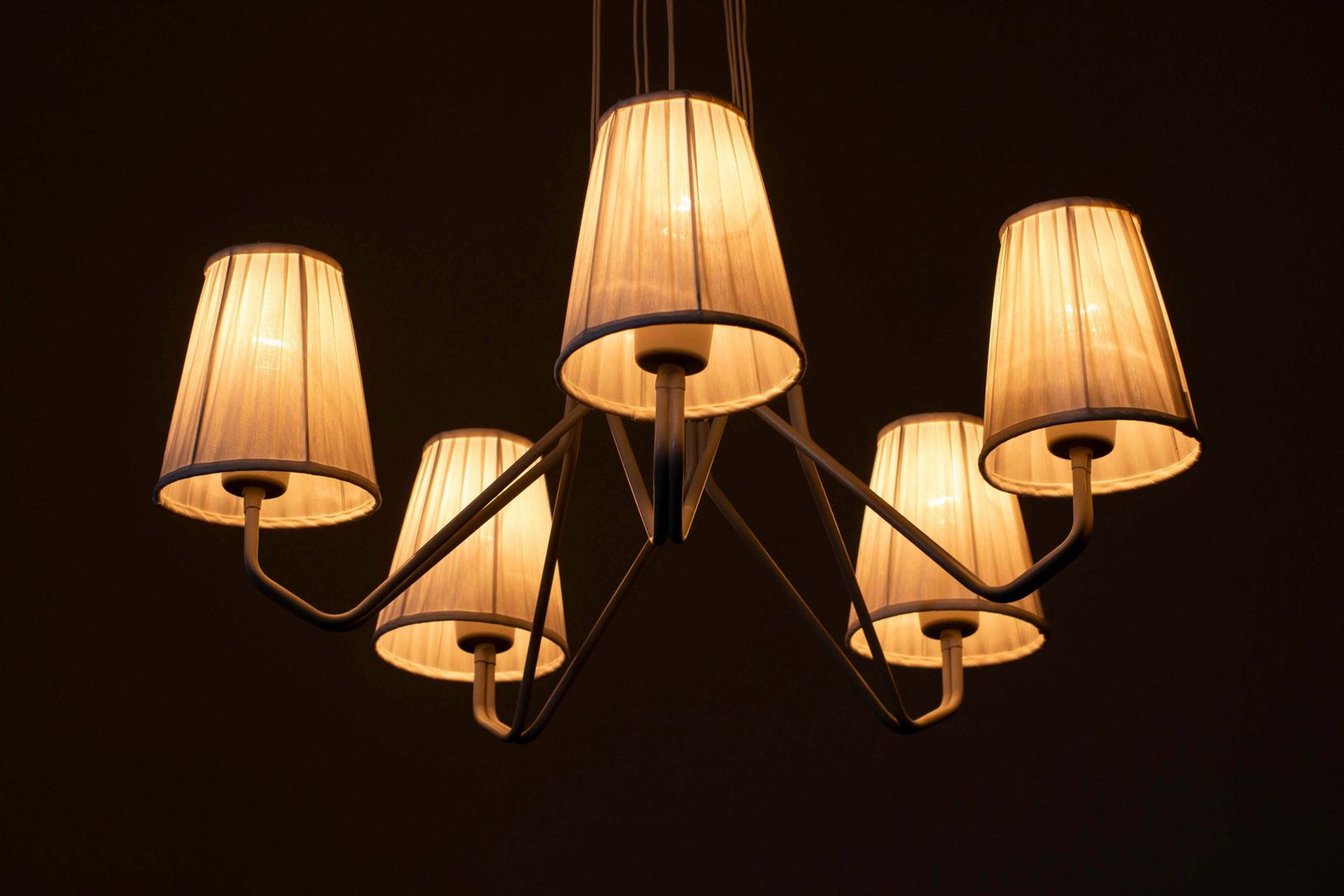Chandelier By Hans Bergström, 1940s photo vinterior