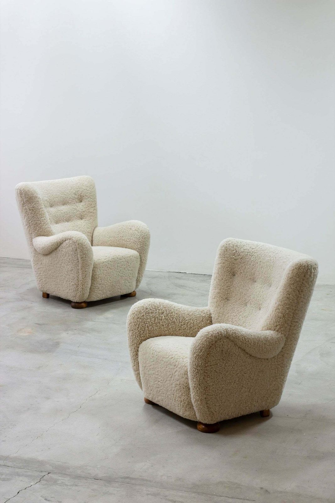 Pair Of Lounge Chairs In The Manner Of Blomstedt photo Furniture