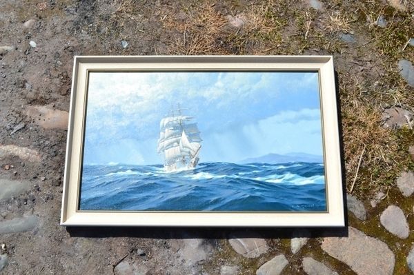 The Milverton In Full Sail By Kieth Alastair Griffin photo Art