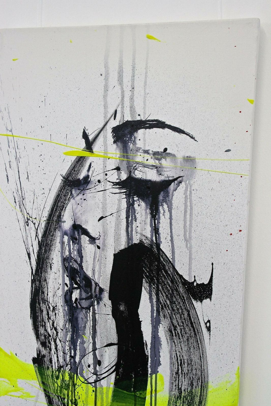photo furniture Three Part Painting "Eve & The Snake" By Ms, Acryl On Canvas, Austria 2024