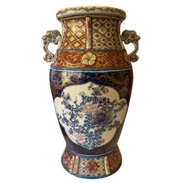 Pair Of Japanese Imari Vases, 1920s photo 165.0