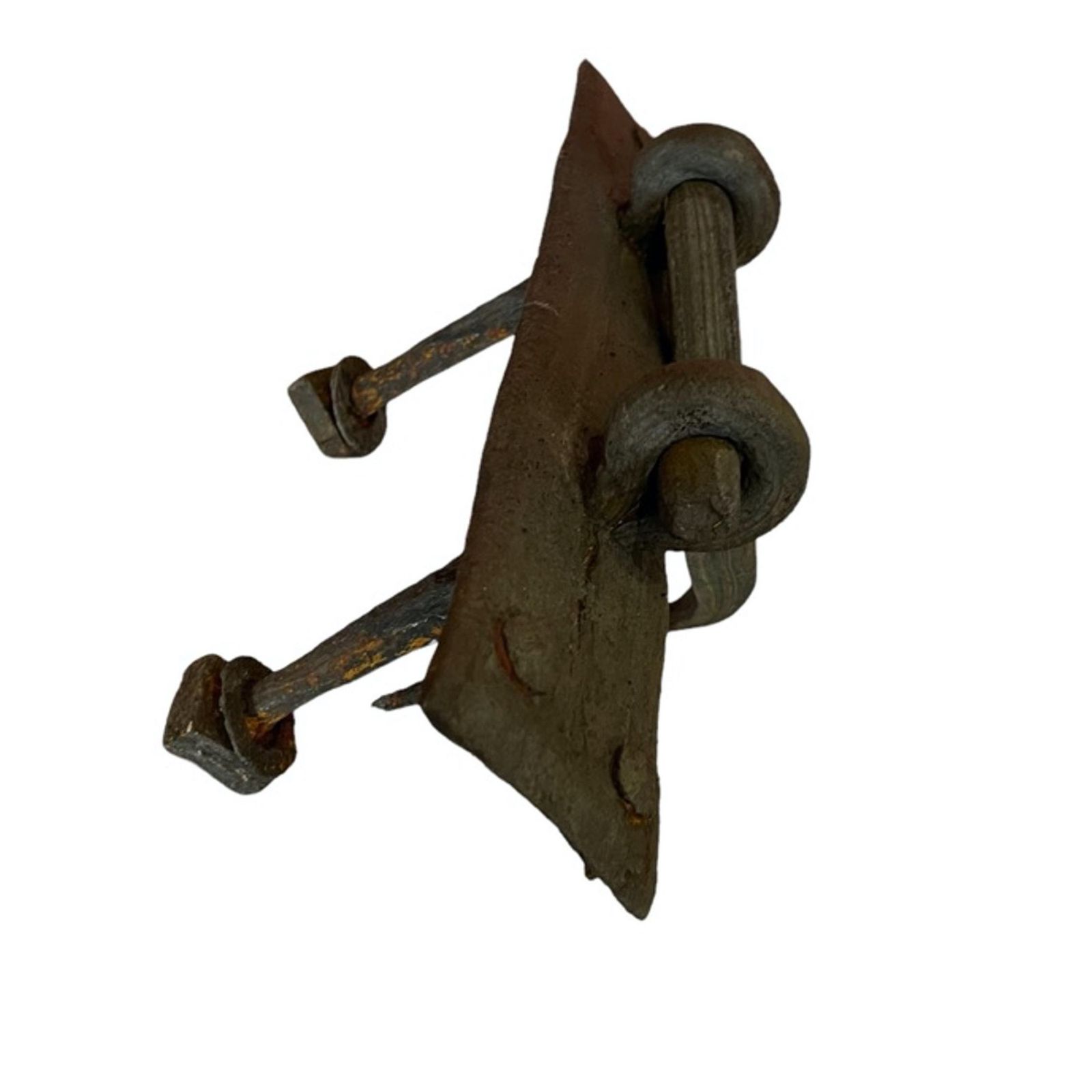A 16th Century Tudor Forged Iron Door Knocker photo Home Fixtures
