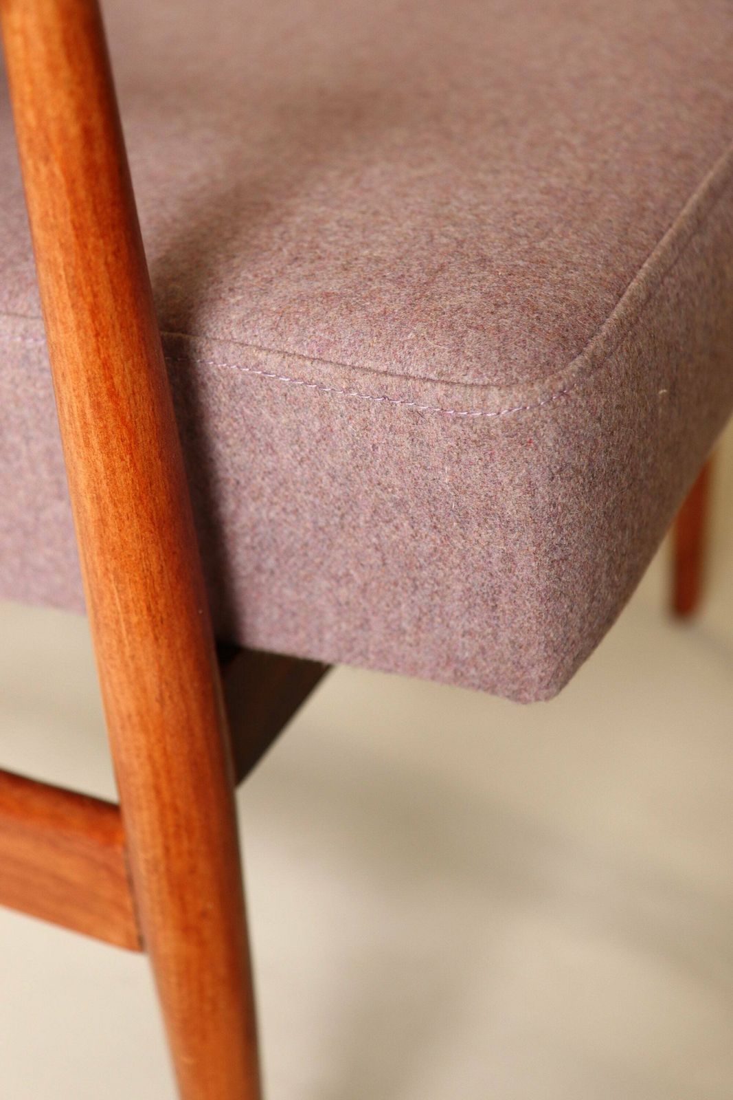Mid Century Vintage Chair  1960s, Living Room Armchair Classic Design photo vintage