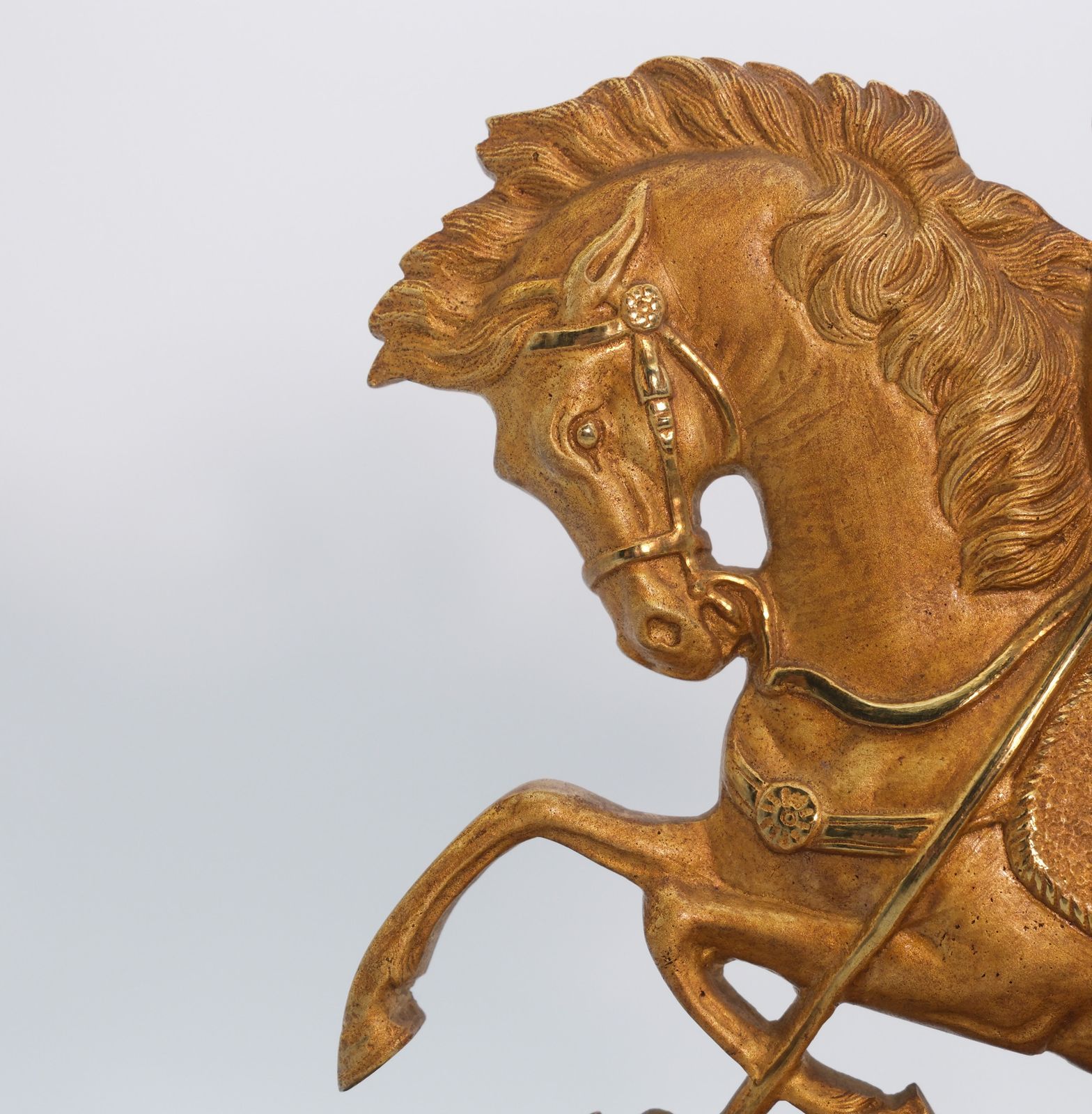 19th Century Bronze & Ormolu Saint George & The Dragon In Domed Glass Display Cloche Circa 1860 photo furniture
