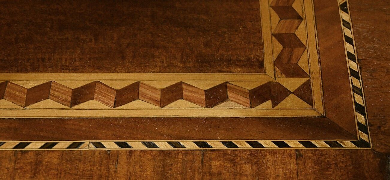 photo buy Rare Small Marquetry Display Cabinet, Louis XVI Style – Mid 19th Century