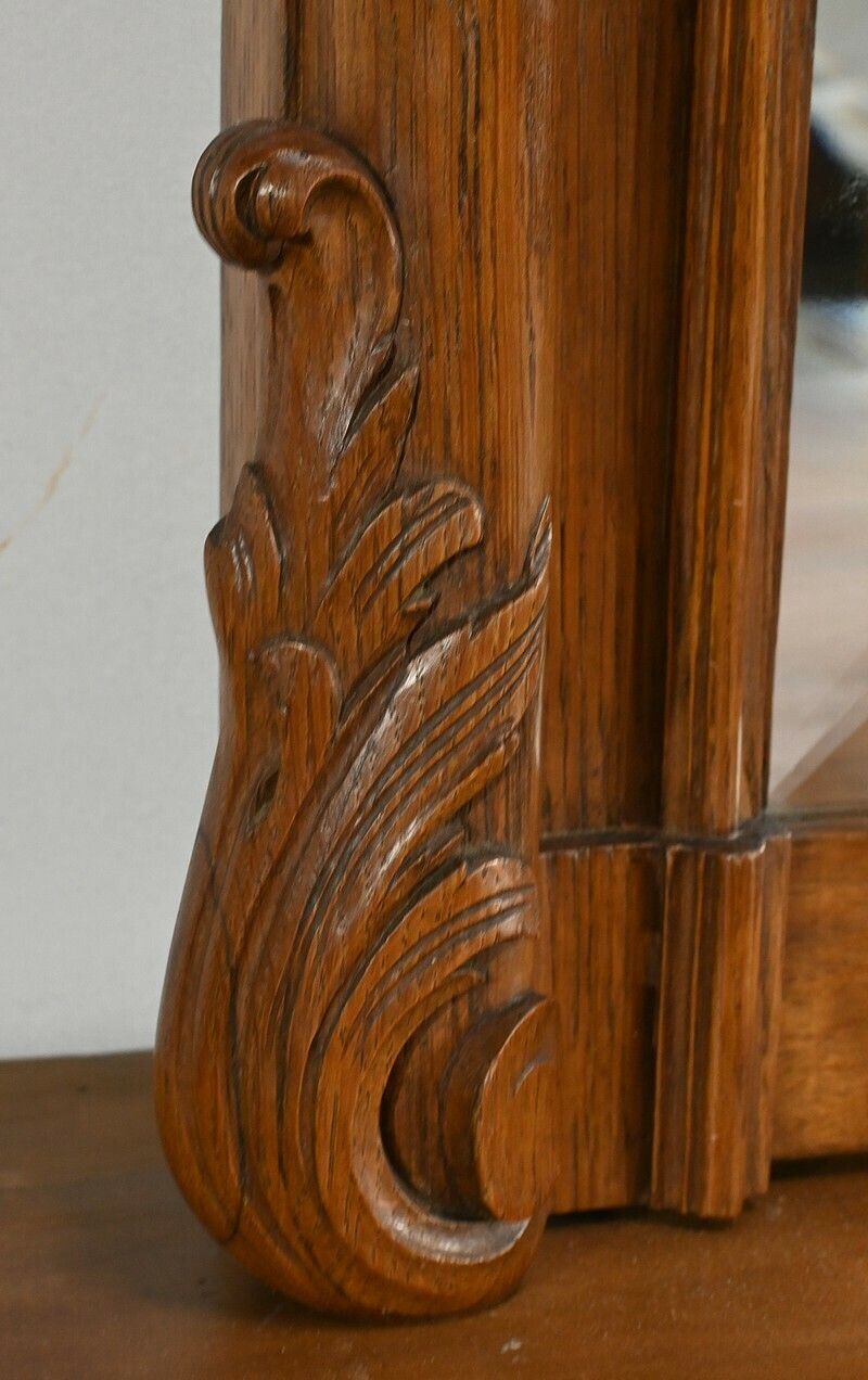 1250.0 Oak Mirror, Louis XV Style – Late 19th Century photo
