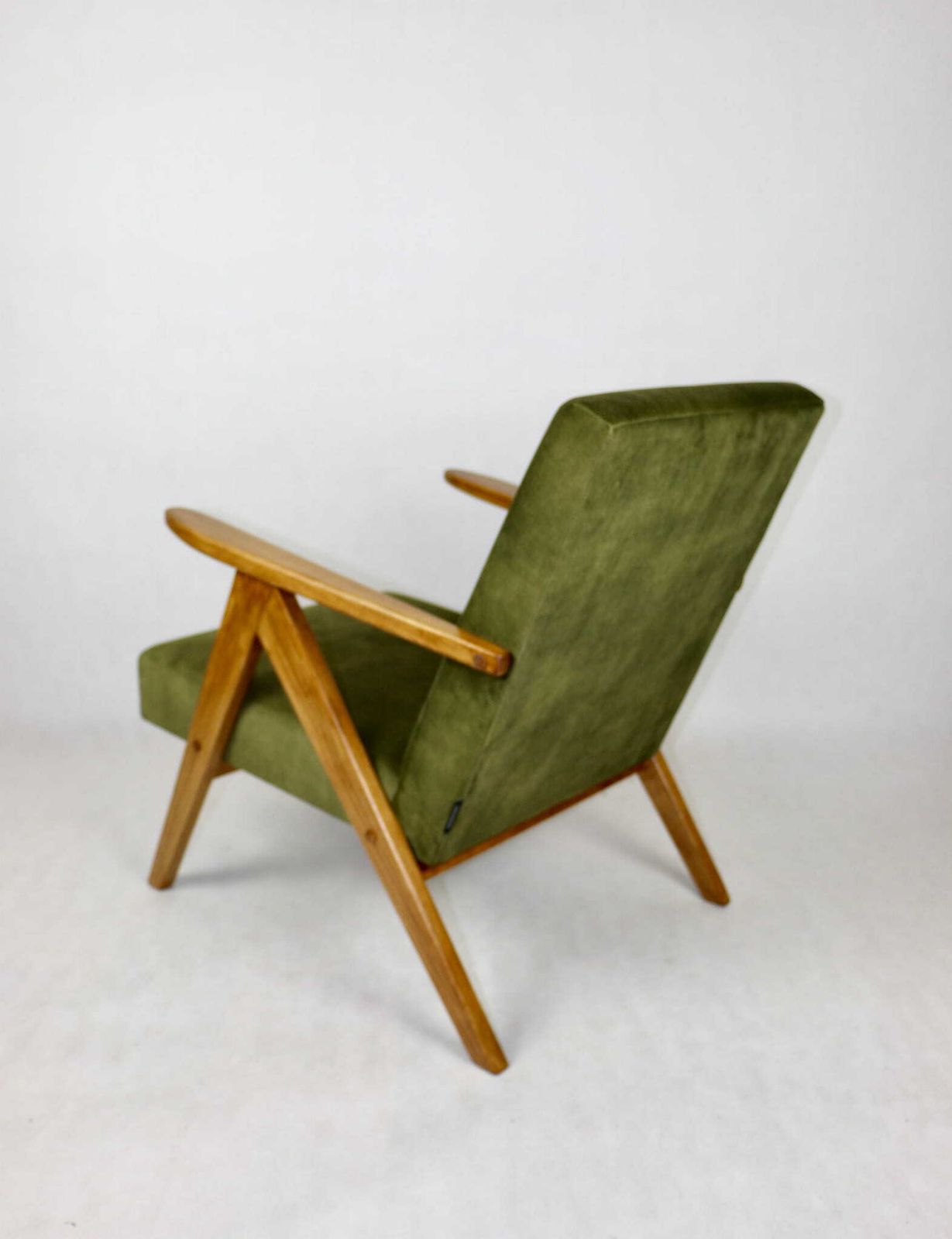 Armchair B 310 Var Olive Green Velvet photo buy
