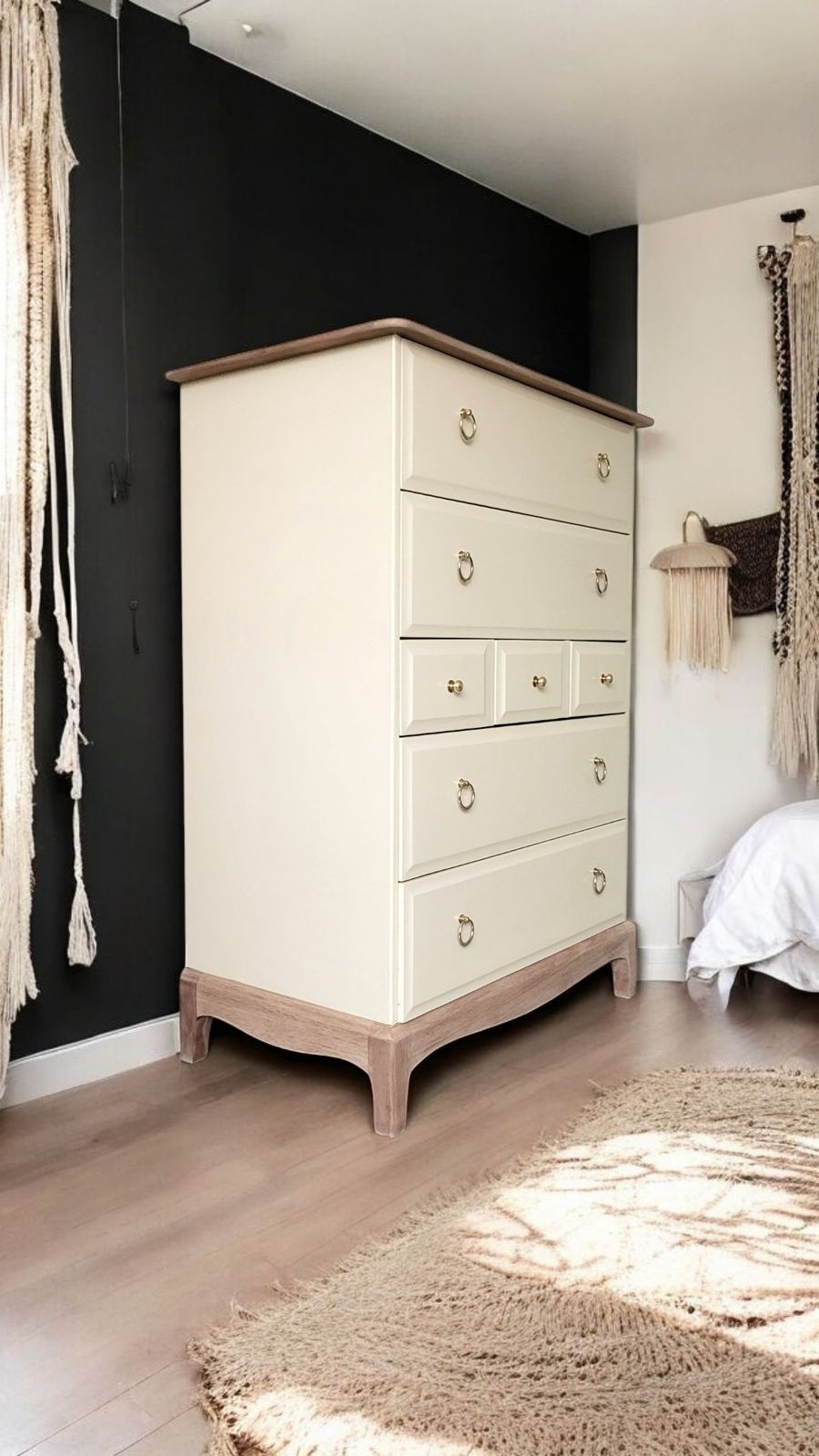Stag Minstrel Tallboy Painted To Order photo furniture