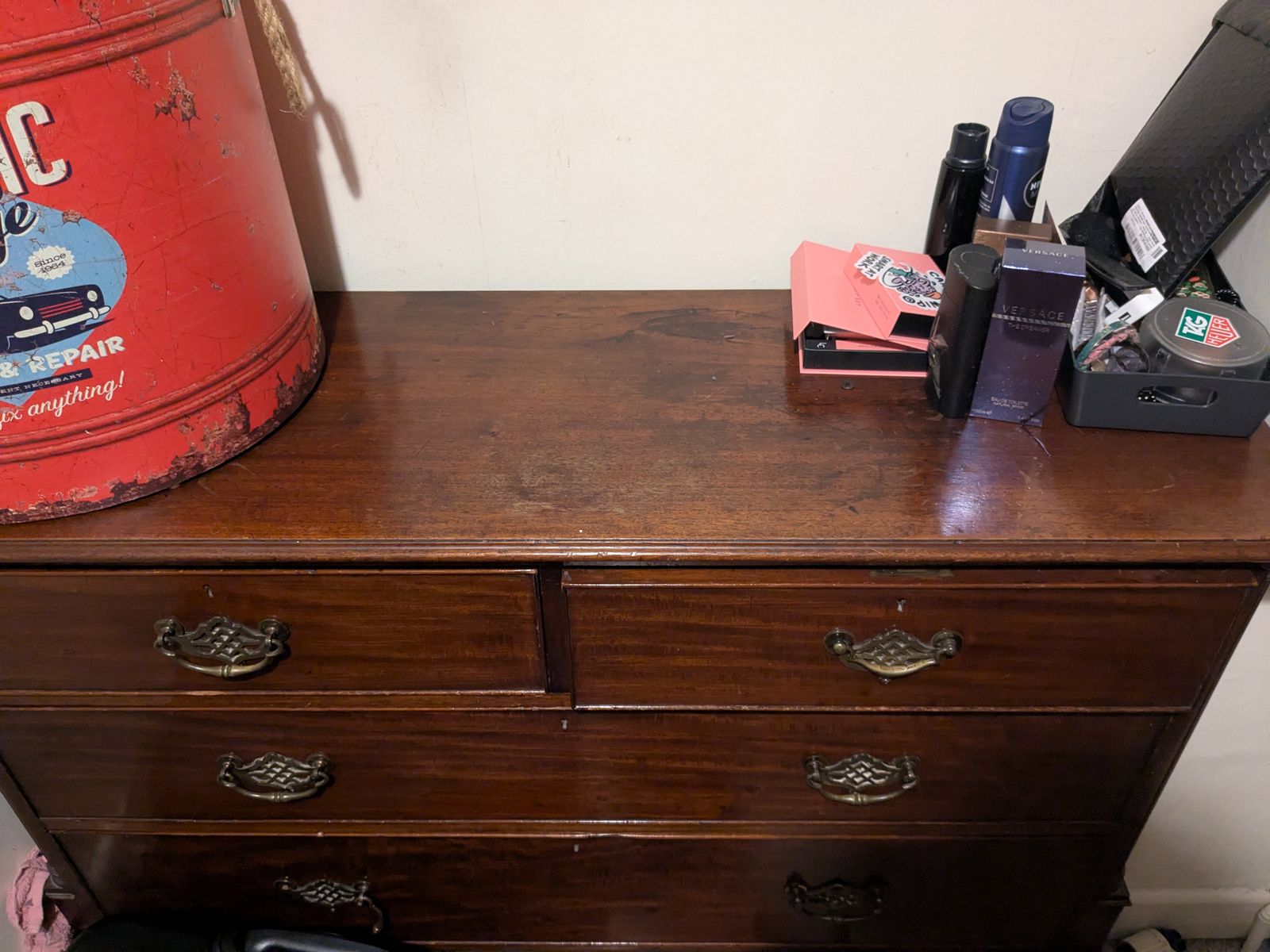 Mahogany 1900s Chest Of Draws