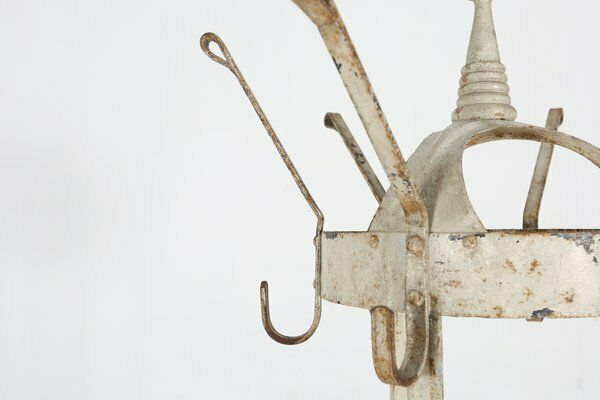 French Art Nouveau Sculptural Coat Rack, 1890s photo Art