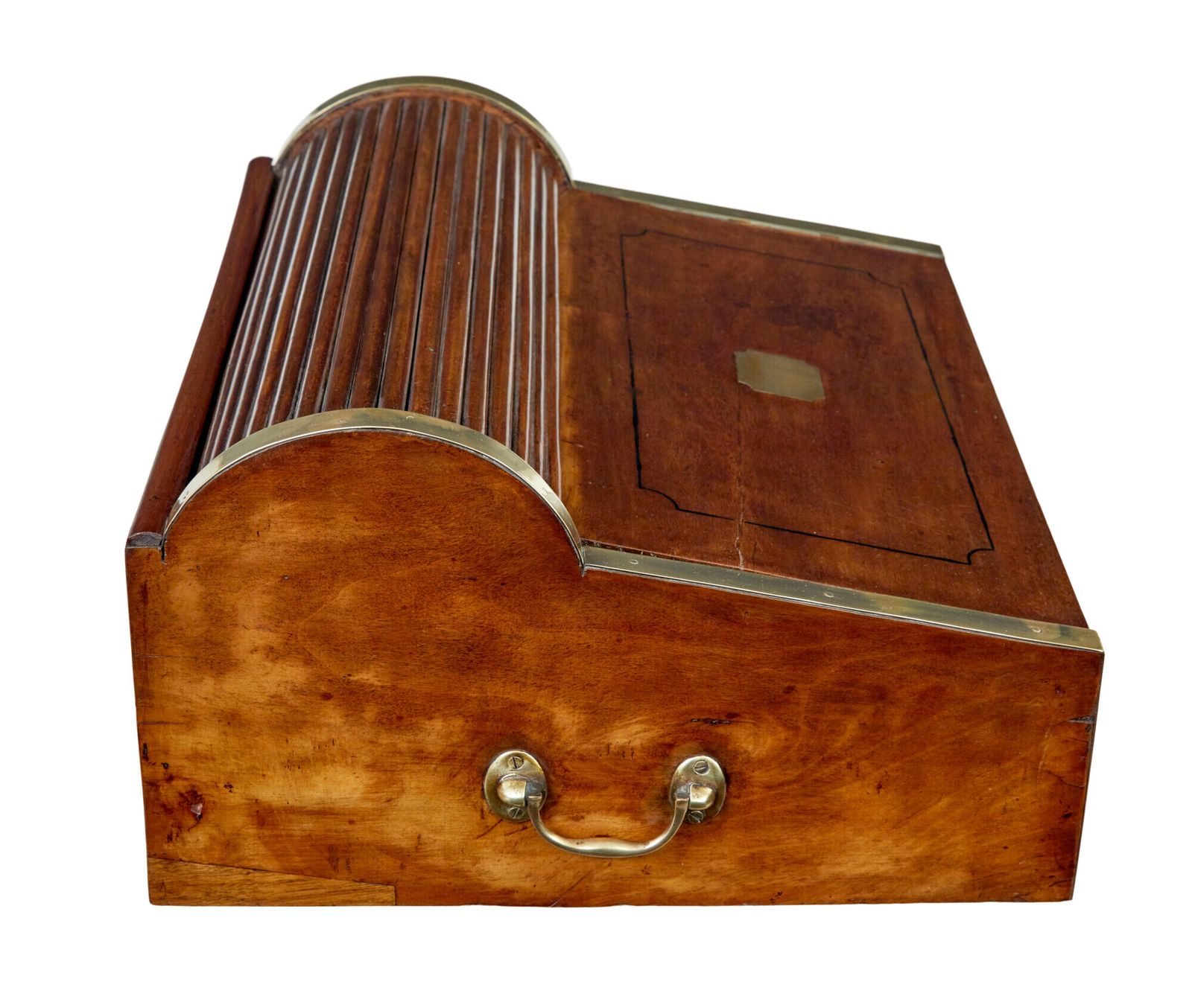 19th Century Campaign Metamorphic Camphor Writing Slope photo Furniture