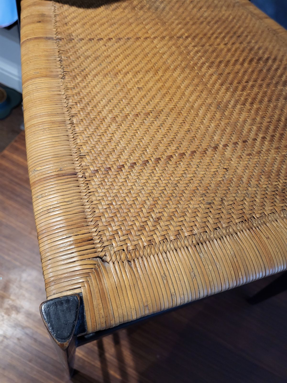 Gio Ponti Superleggera Chair, Ashwood And Rattan photo for sale