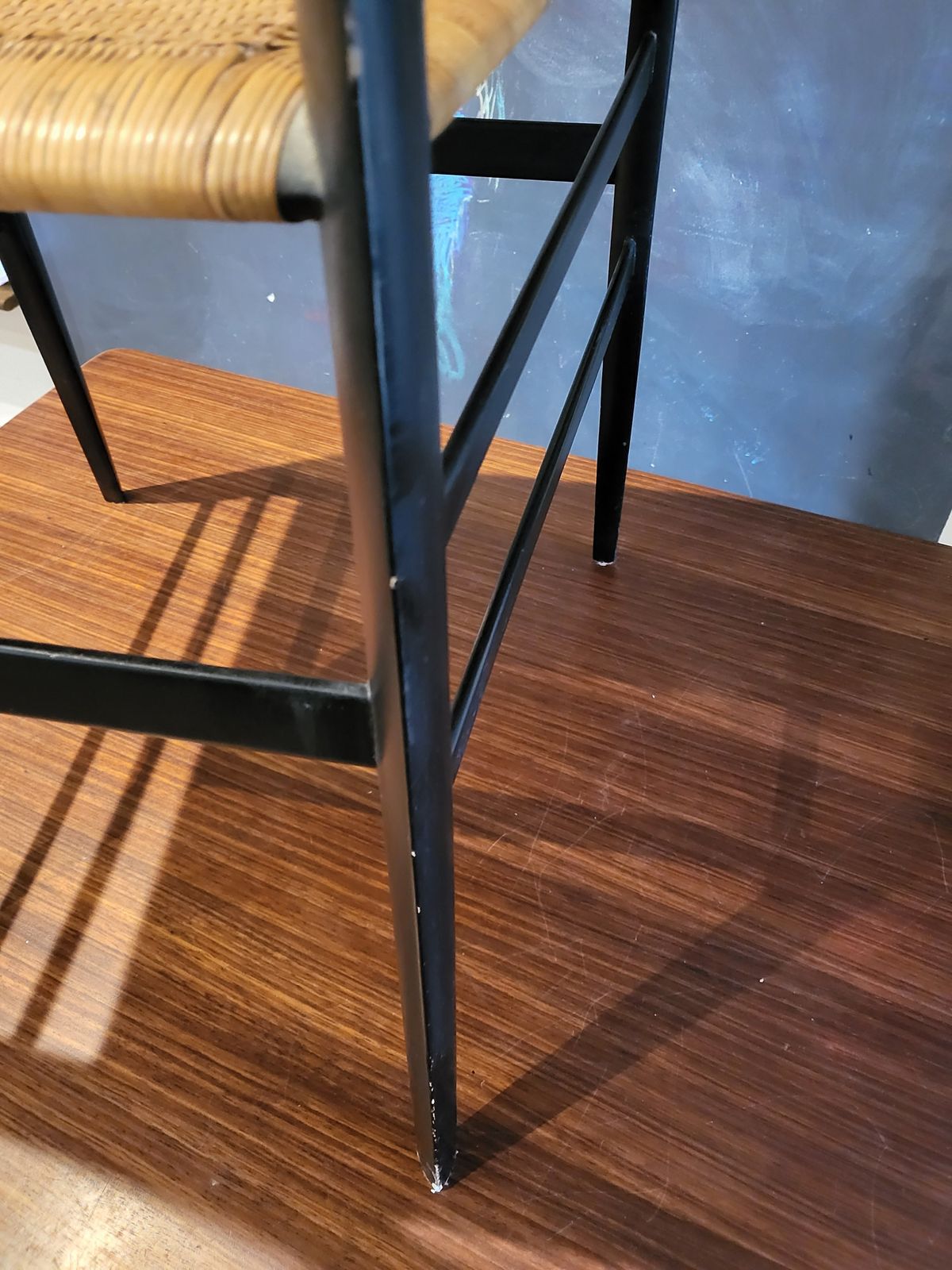 photo furniture Gio Ponti Superleggera Chair, Ashwood And Rattan