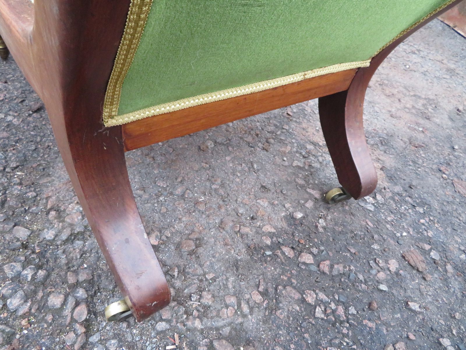 Very Rare Early Howard & Sons Elbow Armchair. photo Furniture