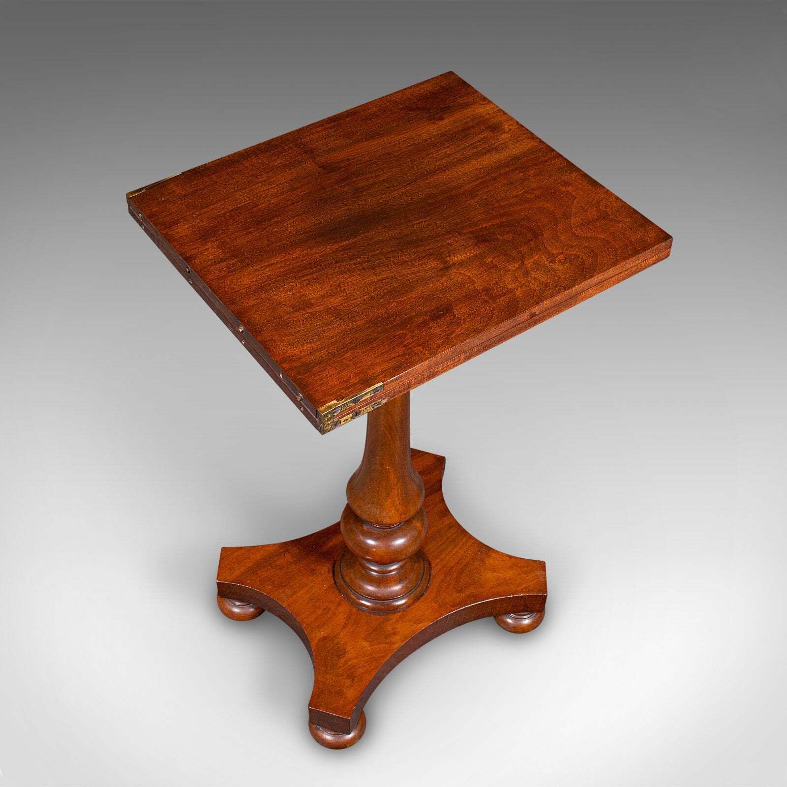photo for sale Antique Calligrapher's Extending Table, English, Cantilever, Chairside, Regency