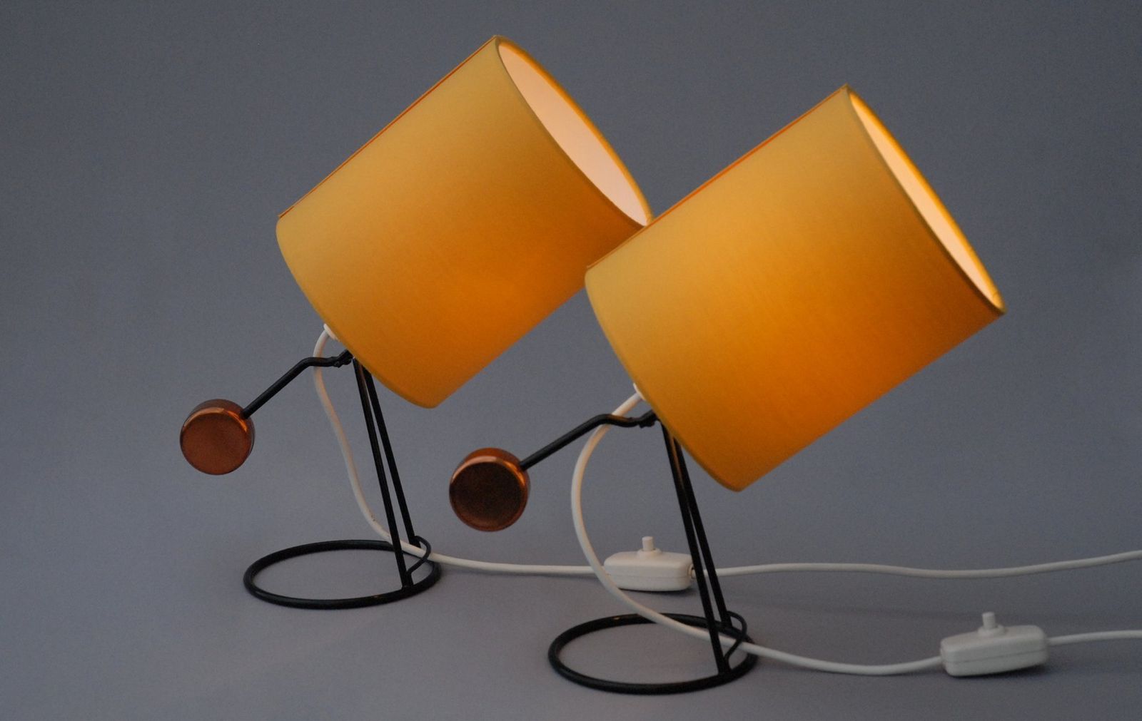 Model 26 Wall Or Table Lamps For Ajh, Sweden, 1950s, Set Of 2