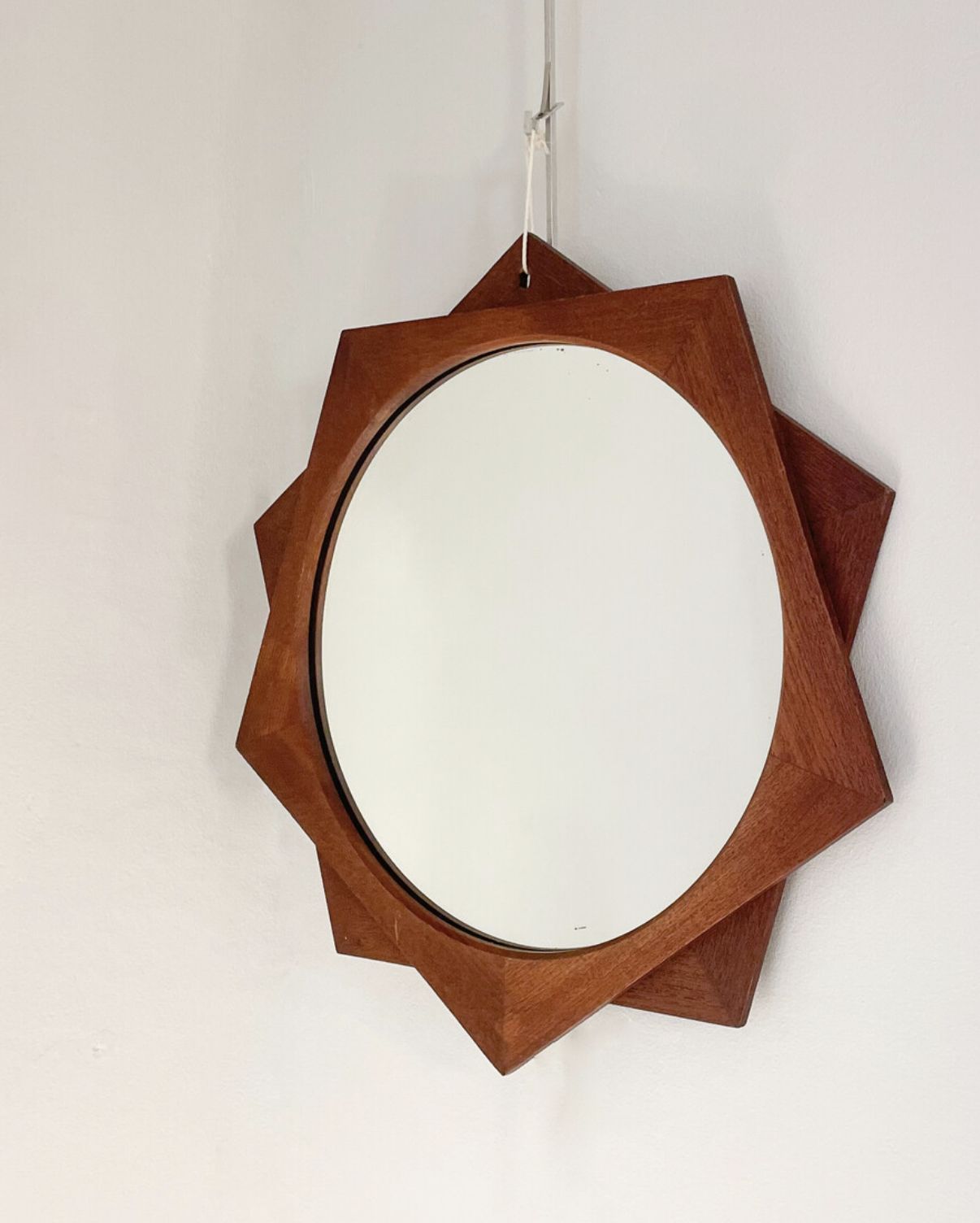 Wall Mirror ” Mira” By Ico Parisi For Stildomus, Italy, 1950s photo furniture