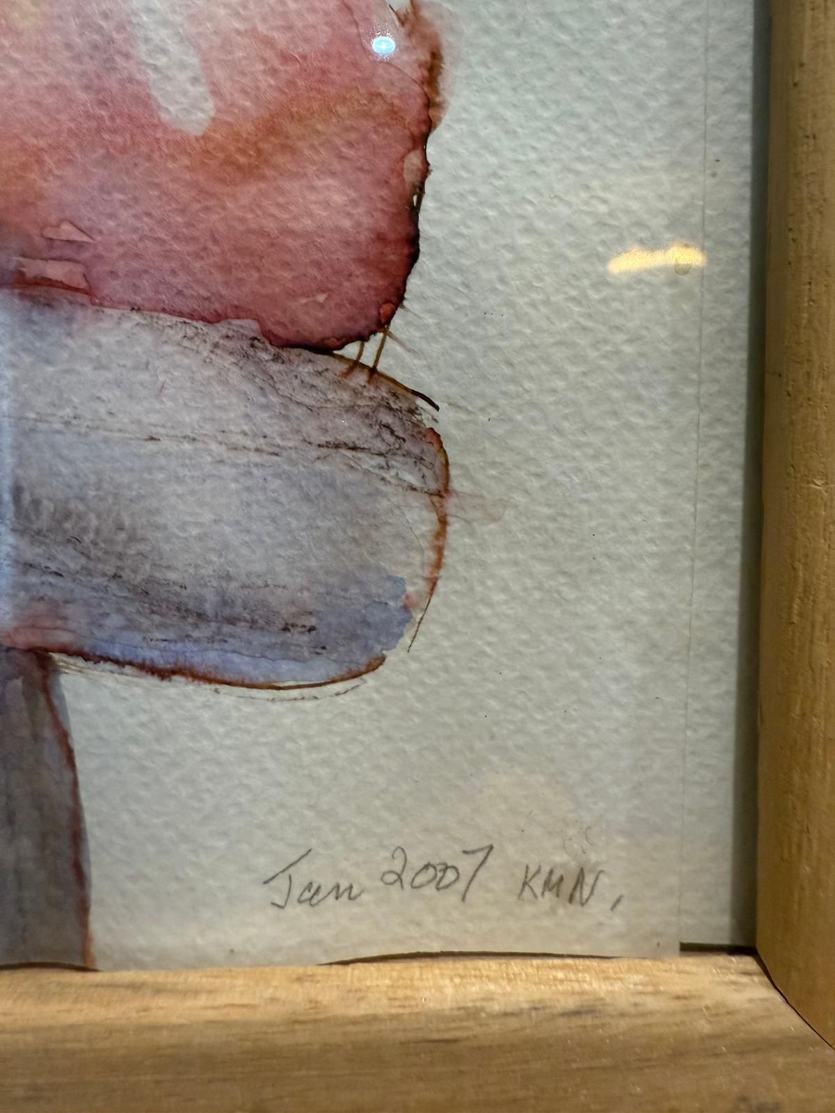 "Penny" Female Nude Watercolour By Katie Naroznik photo vinterior